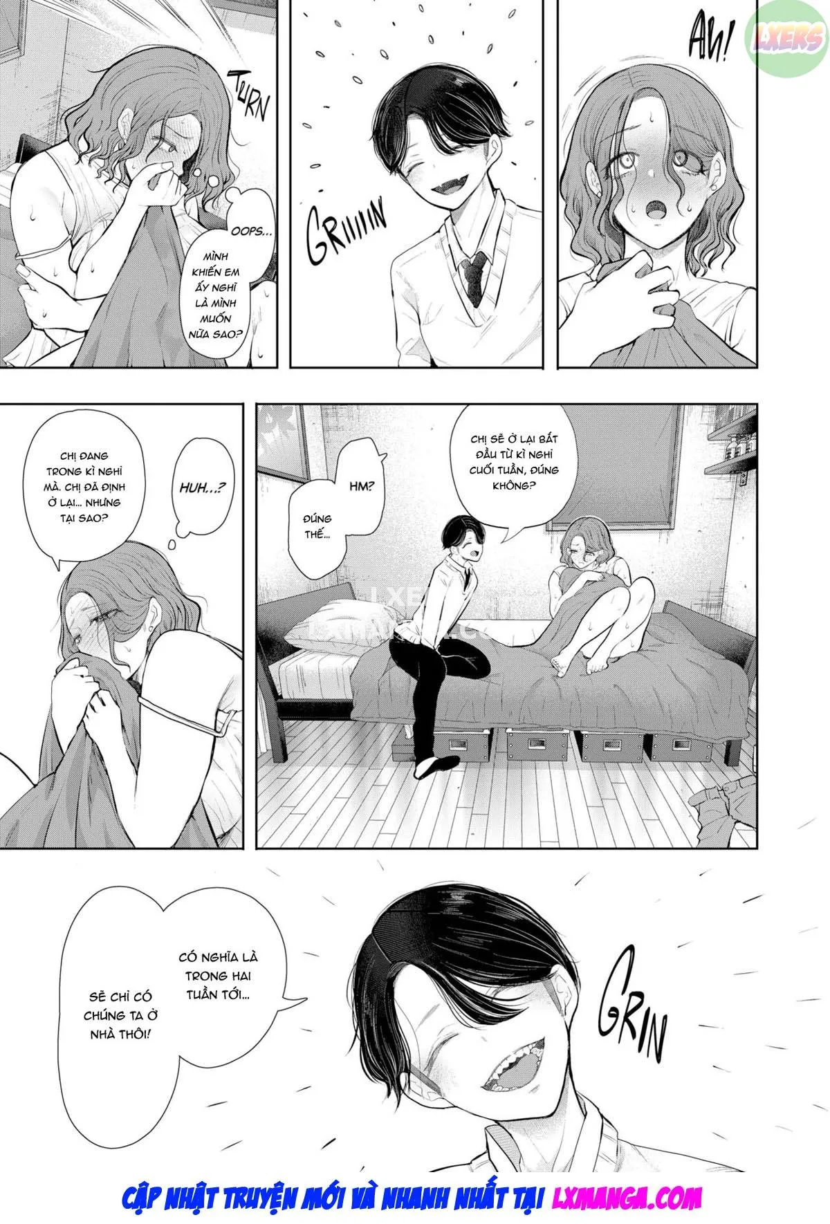 HentaiVN.net - Ảnh 35 - Furare Jokyoushi wa Toshishita Itoko ni Kaihatsu Sareru - Oneshot