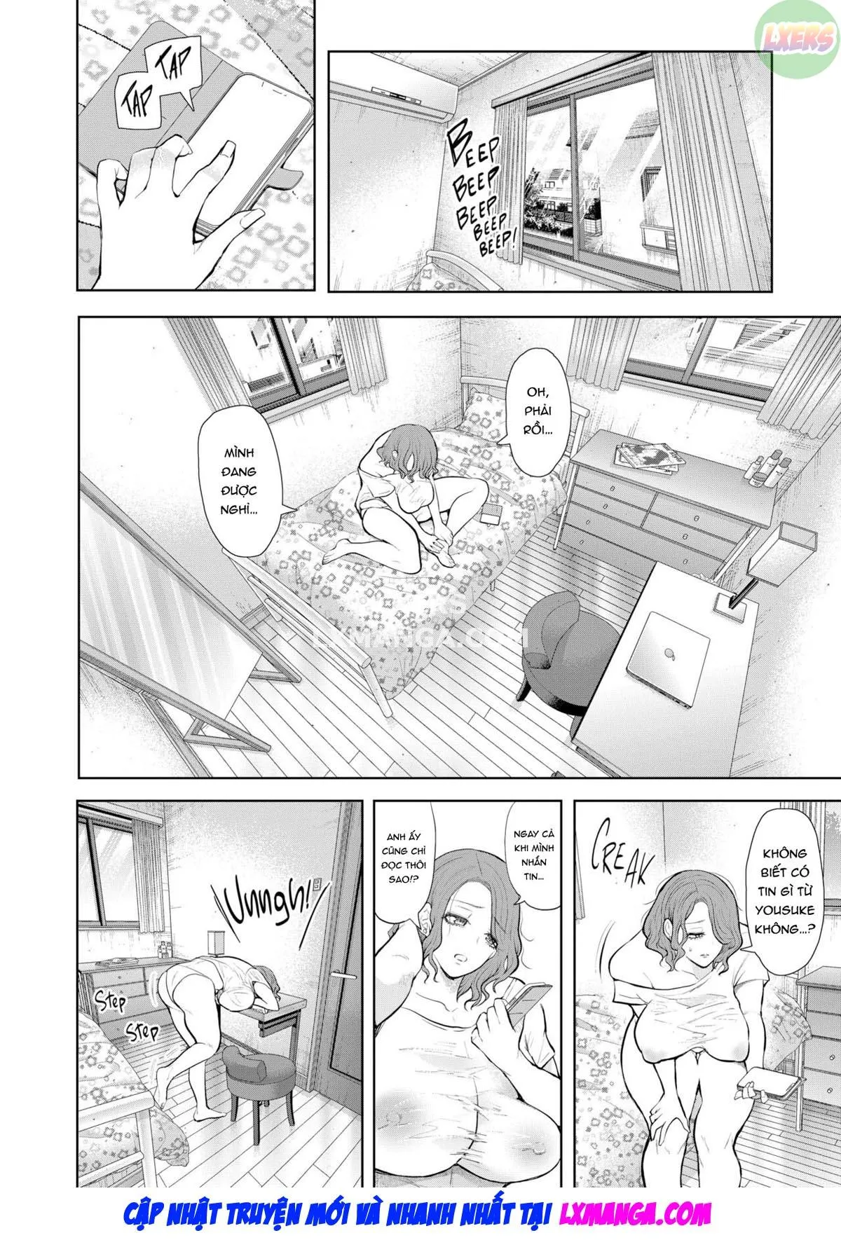 HentaiVN.net - Ảnh 38 - Furare Jokyoushi wa Toshishita Itoko ni Kaihatsu Sareru - Oneshot