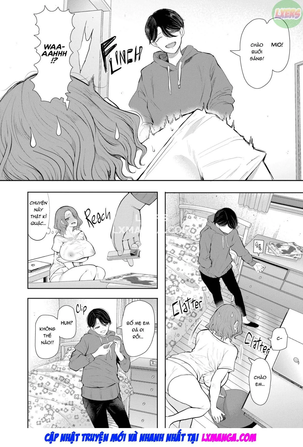 HentaiVN.net - Ảnh 40 - Furare Jokyoushi wa Toshishita Itoko ni Kaihatsu Sareru - Oneshot