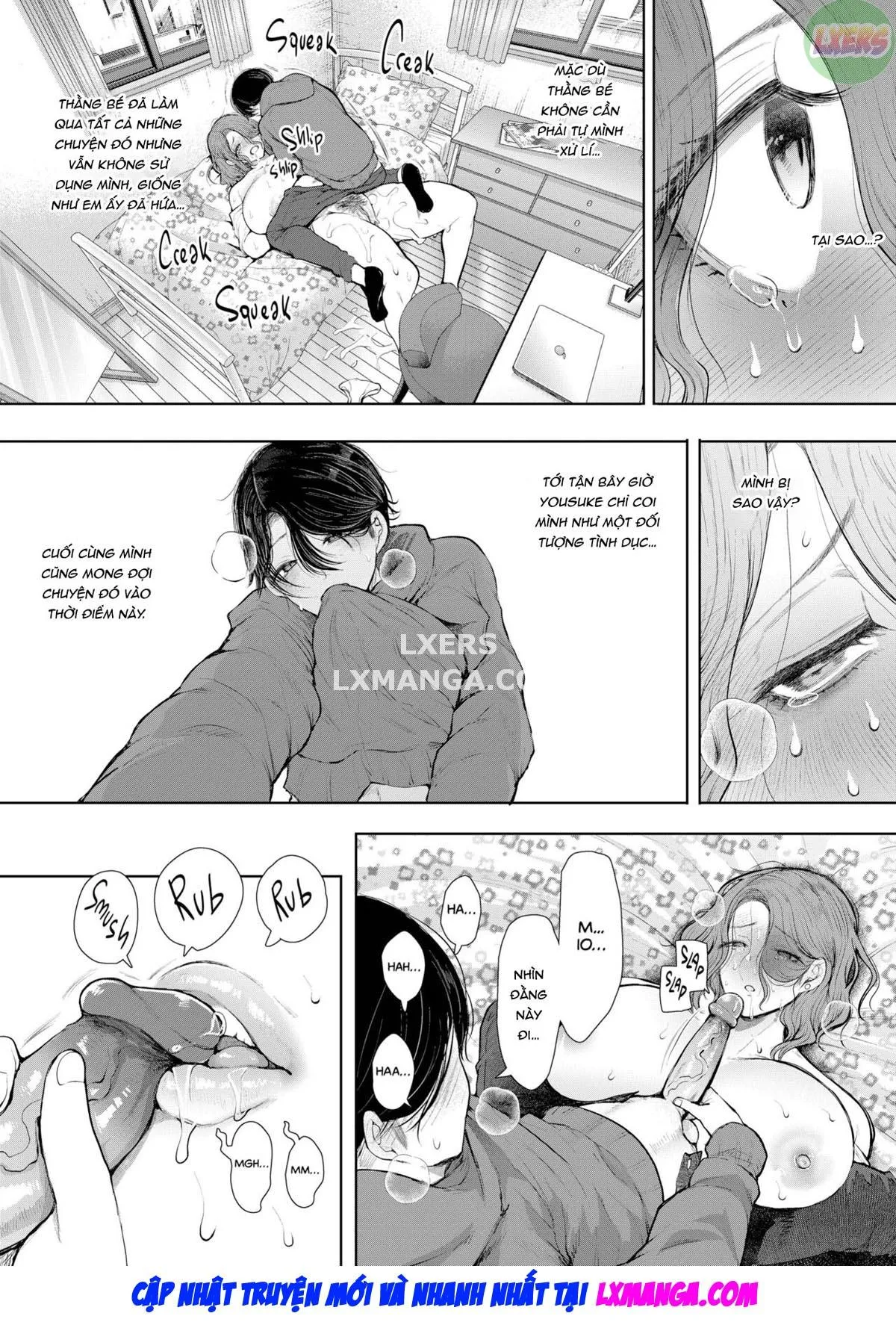 HentaiVN.net - Ảnh 56 - Furare Jokyoushi wa Toshishita Itoko ni Kaihatsu Sareru - Oneshot