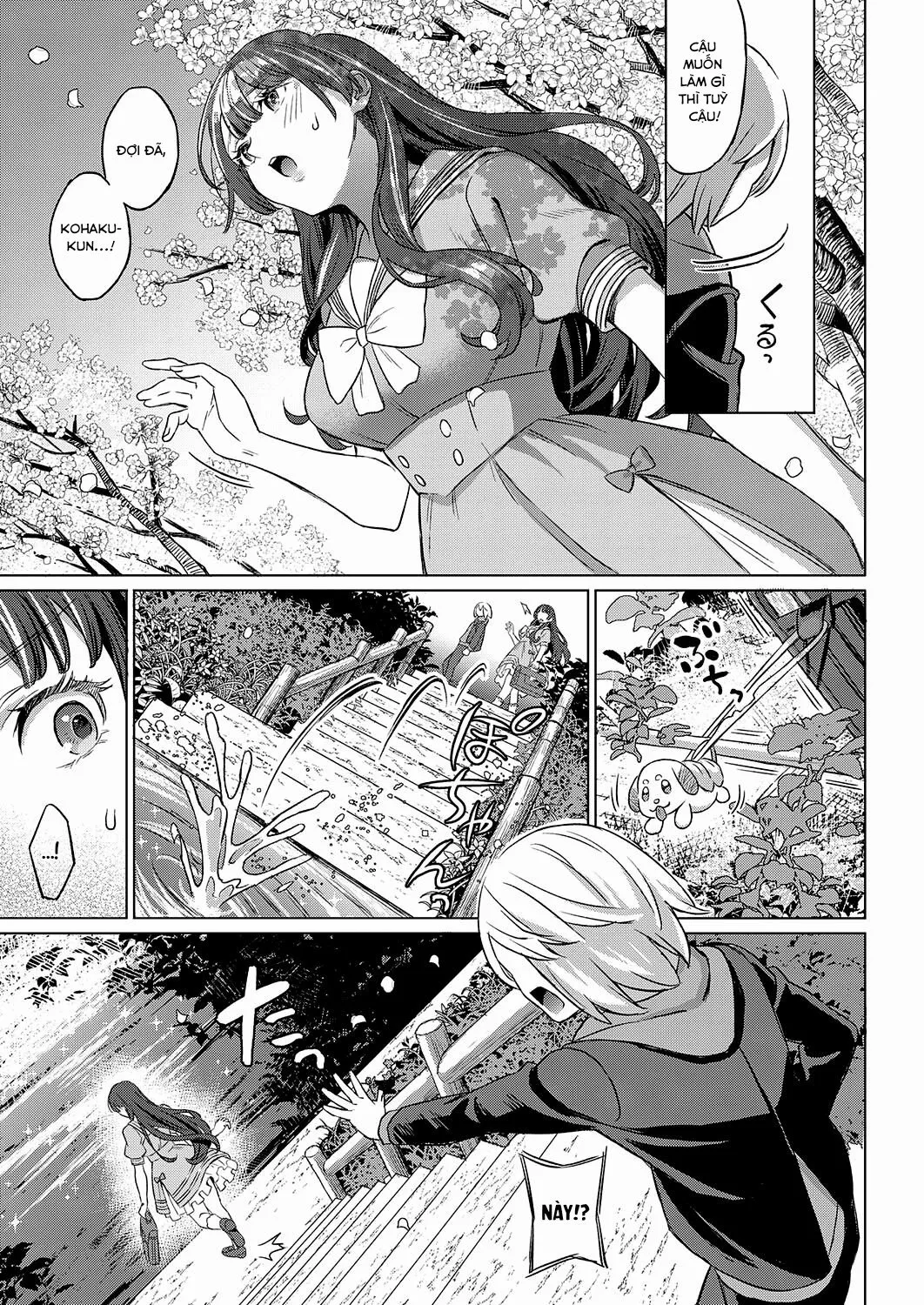 HentaiVN.net - Ảnh 10 - Amber Town, The Season With Cherry Blossoms - Oneshot
