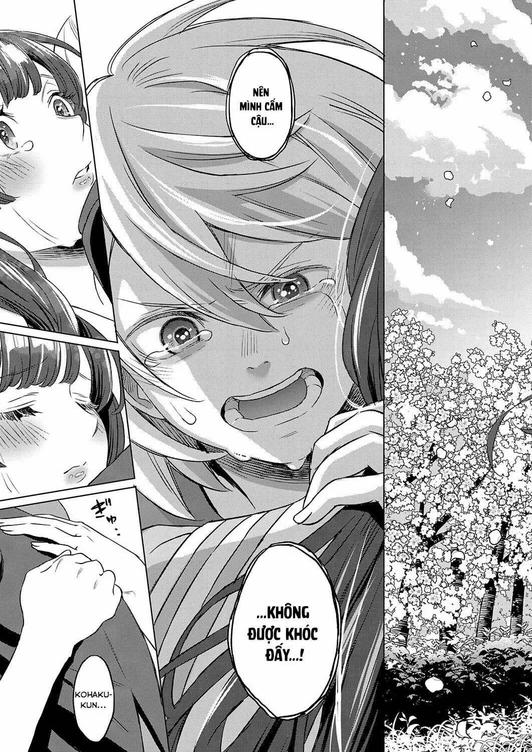 HentaiVN.net - Ảnh 14 - Amber Town, The Season With Cherry Blossoms - Oneshot