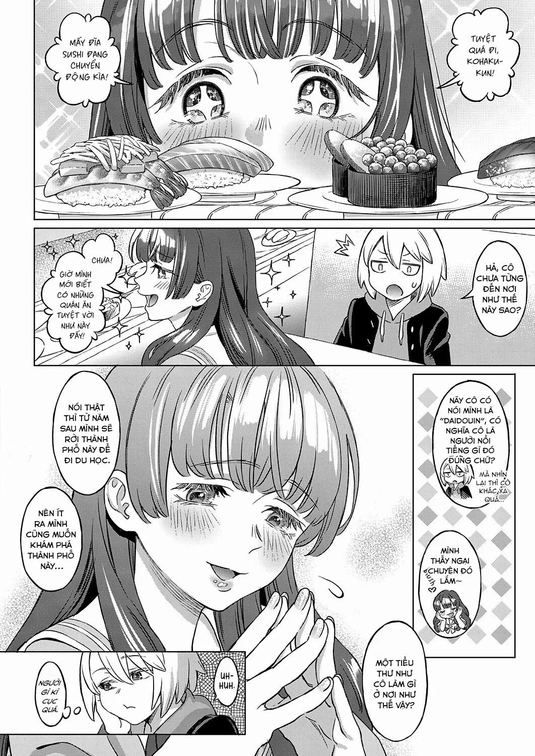 HentaiVN.net - Ảnh 3 - Amber Town, The Season With Cherry Blossoms - Oneshot
