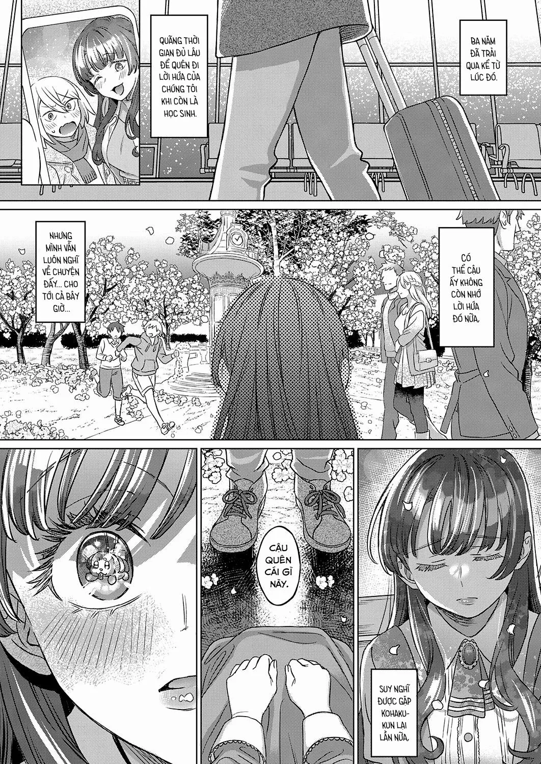 HentaiVN.net - Ảnh 34 - Amber Town, The Season With Cherry Blossoms - Oneshot