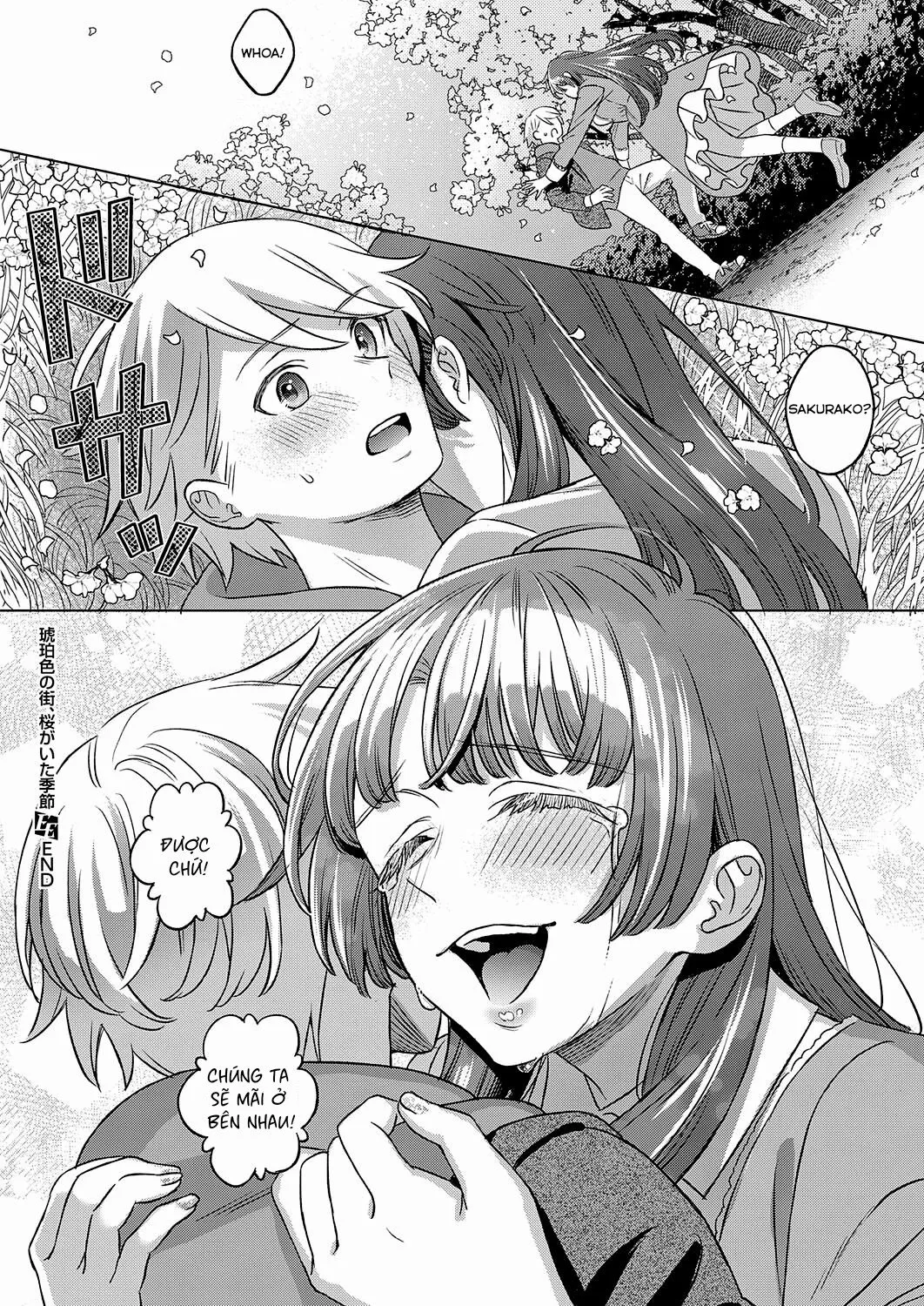 HentaiVN.net - Ảnh 37 - Amber Town, The Season With Cherry Blossoms - Oneshot