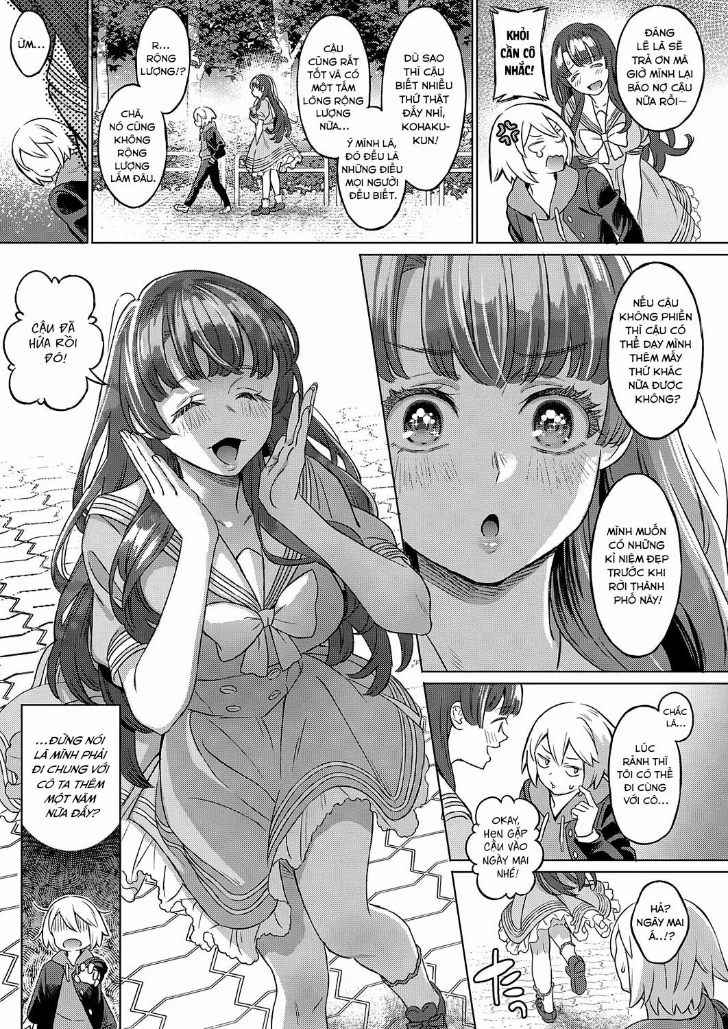 HentaiVN.net - Ảnh 6 - Amber Town, The Season With Cherry Blossoms - Oneshot