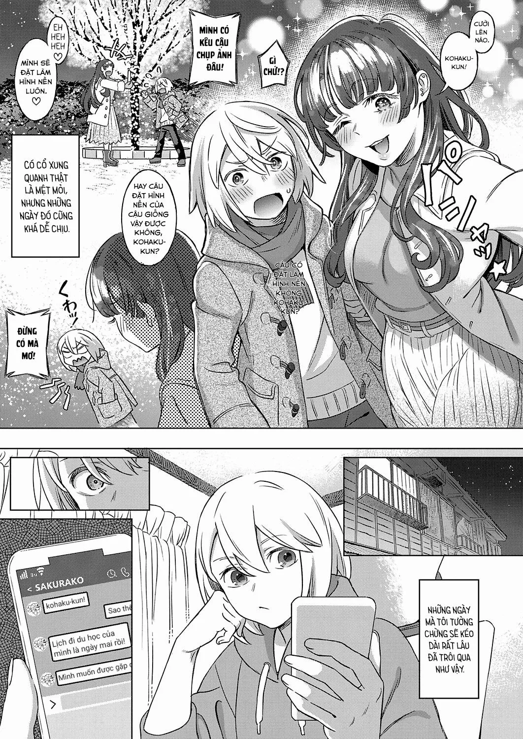 HentaiVN.net - Ảnh 8 - Amber Town, The Season With Cherry Blossoms - Oneshot