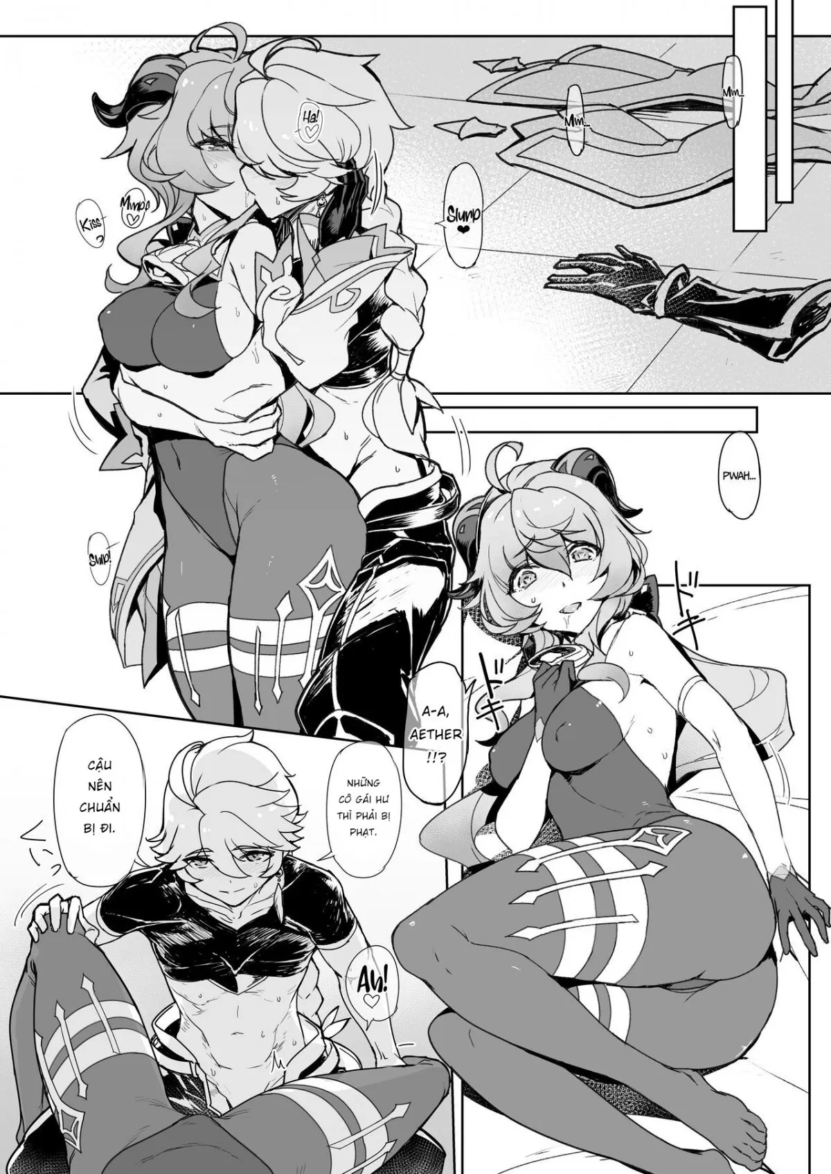 HentaiVN.net - Ảnh 7 - Đêm Sương Ngọt Ngào [Amai Tsuyu -Sweet dew] - Oneshot