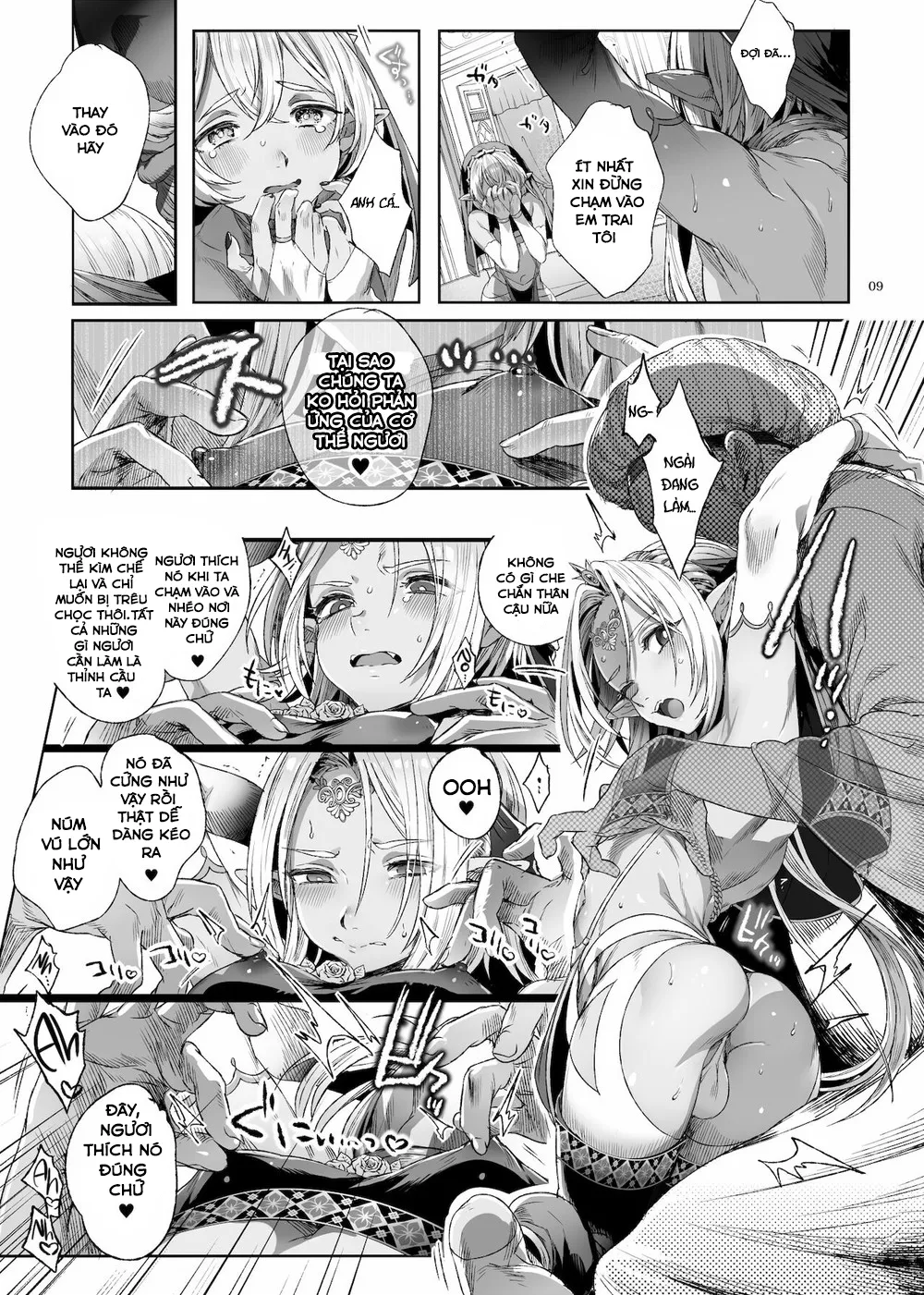 HentaiVN.net - Ảnh 10 - Chàng ma cà rồng bé nhỏ - Chap 1