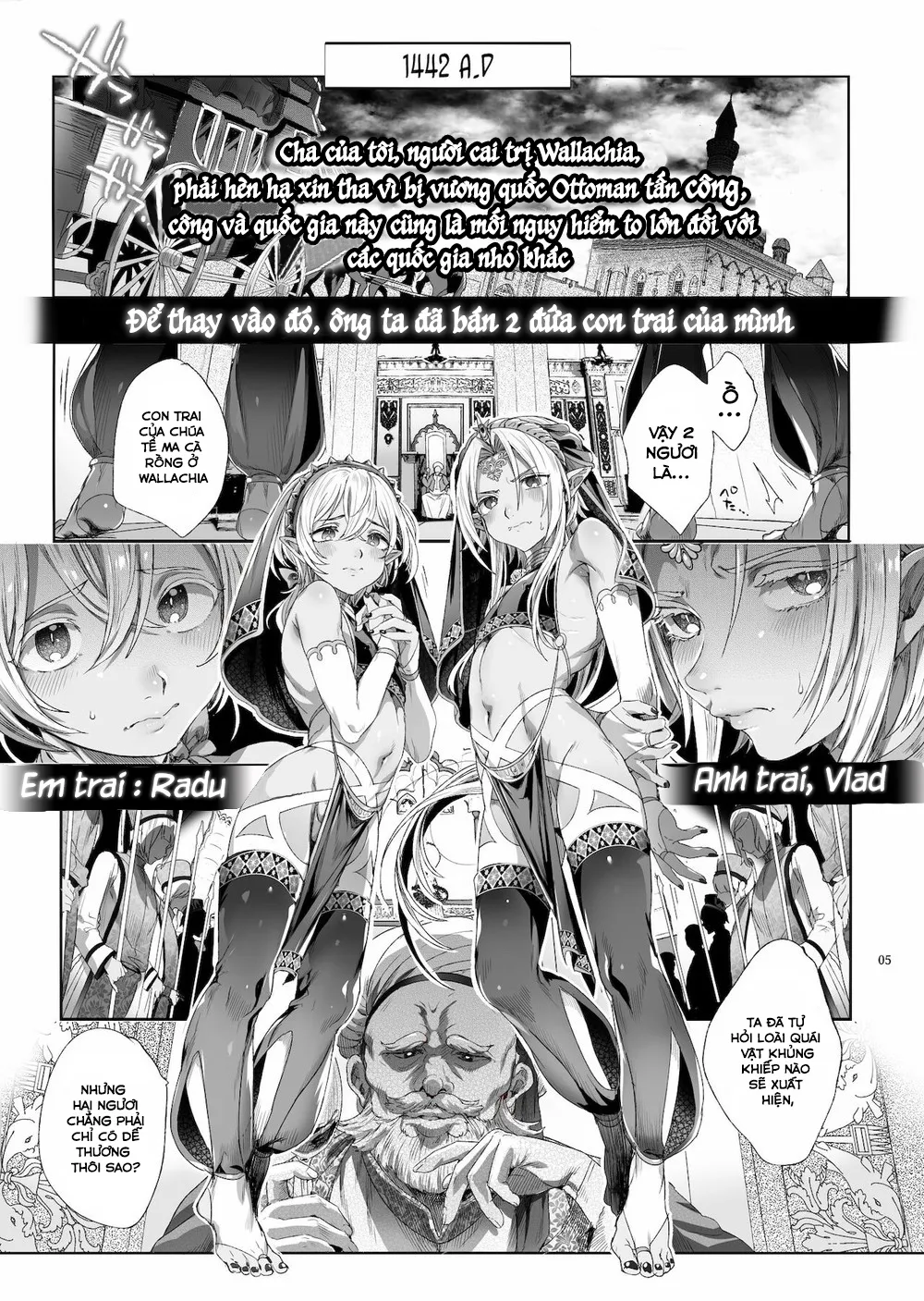 HentaiVN.net - Ảnh 6 - Chàng ma cà rồng bé nhỏ - Chap 1
