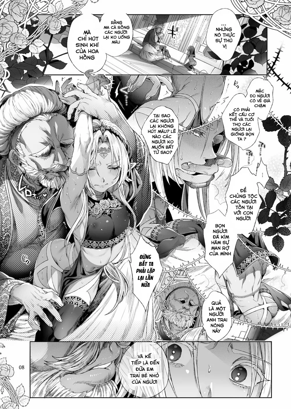 HentaiVN.net - Ảnh 9 - Chàng ma cà rồng bé nhỏ - Chap 1