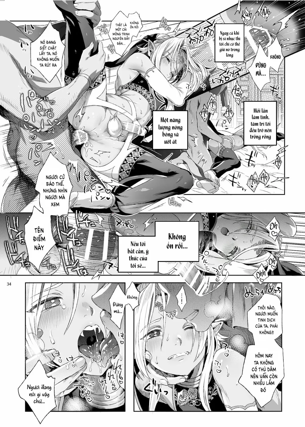 HentaiVN.net - Ảnh 10 - Chàng ma cà rồng bé nhỏ - Chap 2