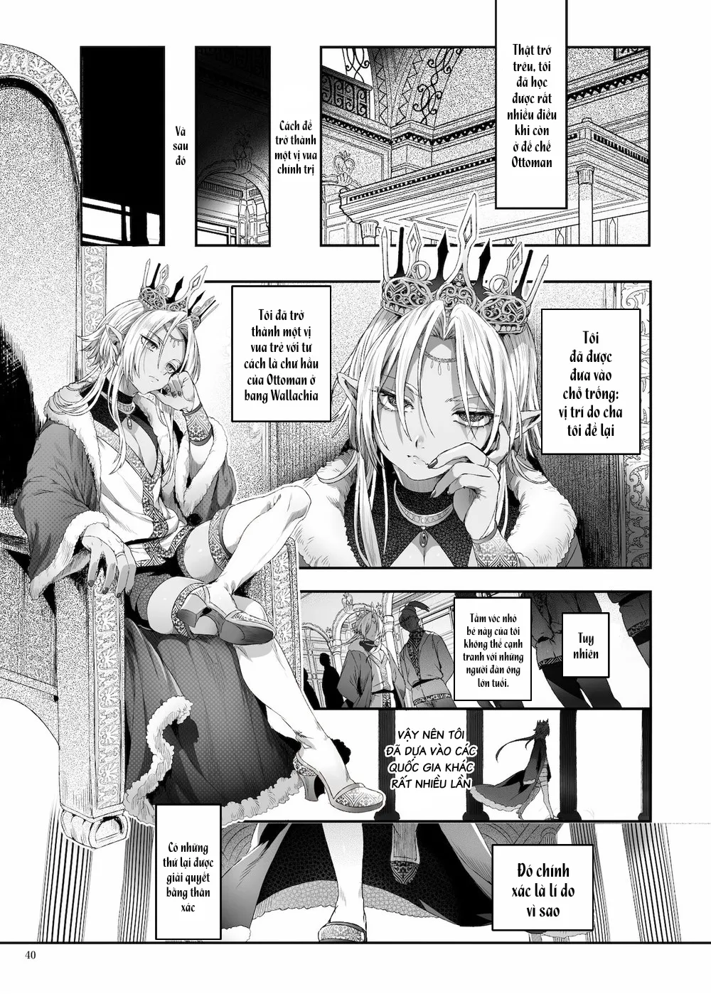 HentaiVN.net - Ảnh 16 - Chàng ma cà rồng bé nhỏ - Chap 2