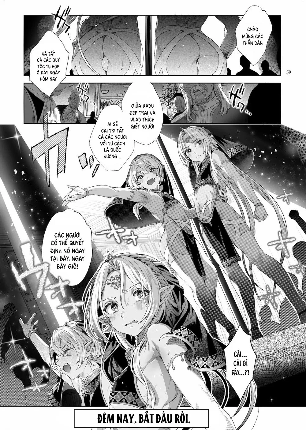 HentaiVN.net - Ảnh 10 - Chàng ma cà rồng bé nhỏ - Chap 3