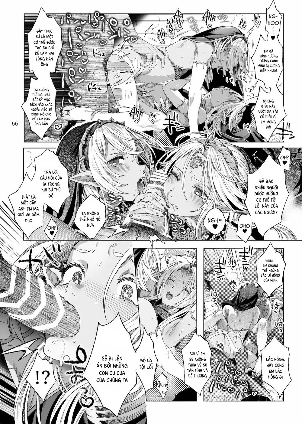 HentaiVN.net - Ảnh 17 - Chàng ma cà rồng bé nhỏ - Chap 3
