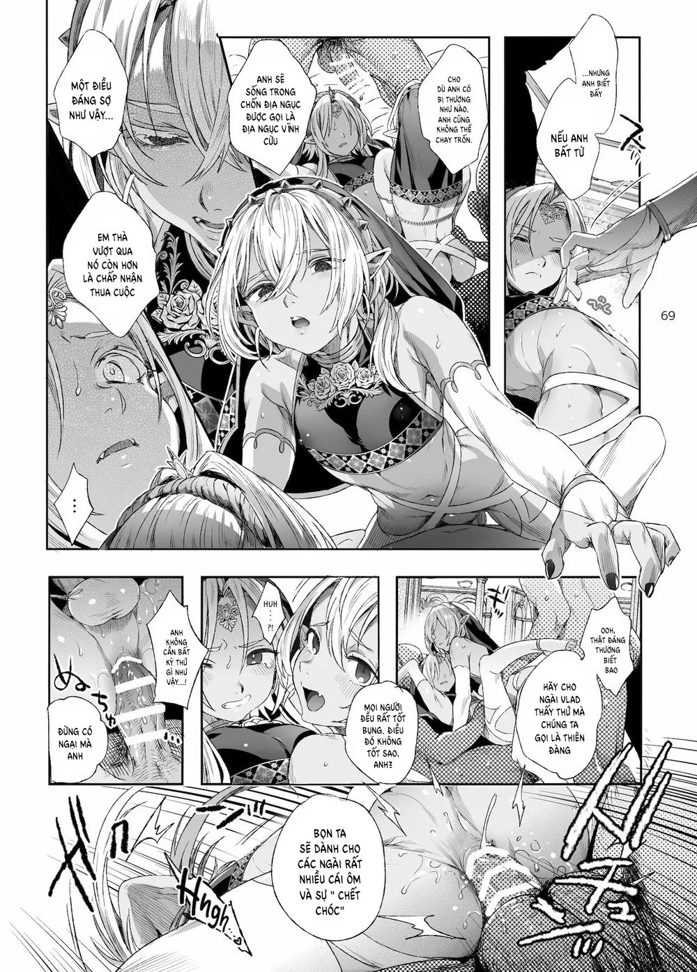 HentaiVN.net - Ảnh 20 - Chàng ma cà rồng bé nhỏ - Chap 3