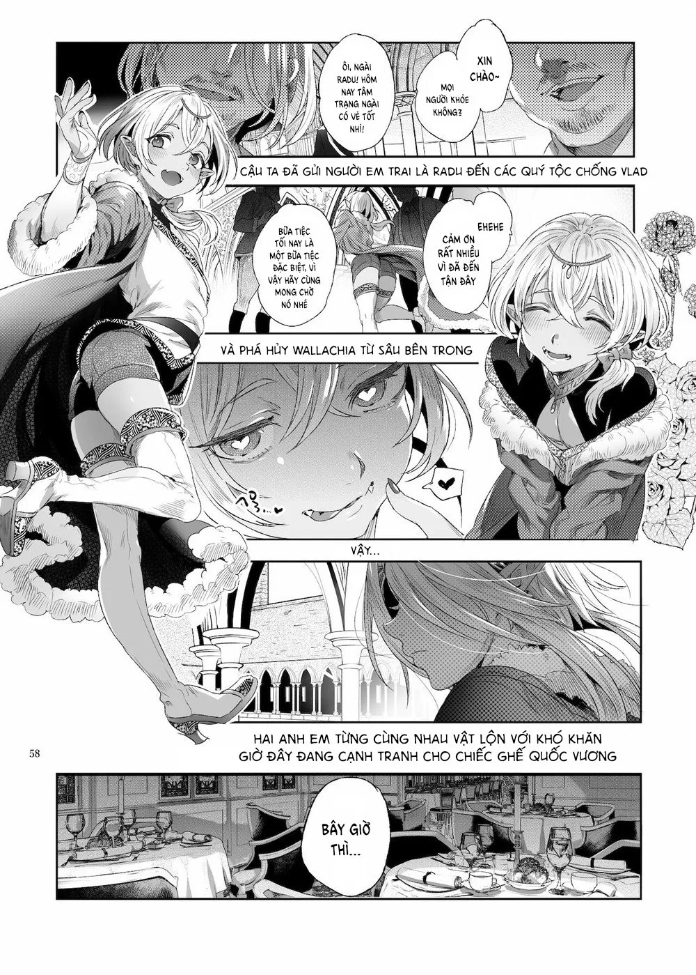 HentaiVN.net - Ảnh 9 - Chàng ma cà rồng bé nhỏ - Chap 3