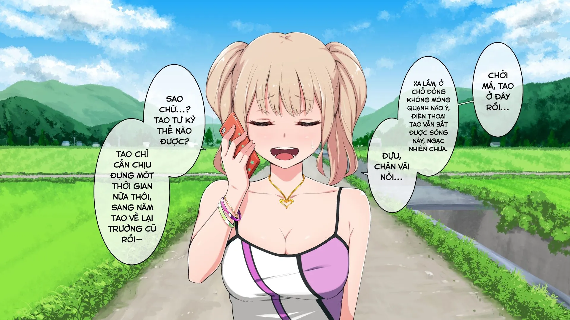 HentaiVN.net - Ảnh 4 - Bitch!? ga Inaka ni Yattekita [Slut! Comes to the Country ; ビッチ！？が田舎にやってきた] - Part 1