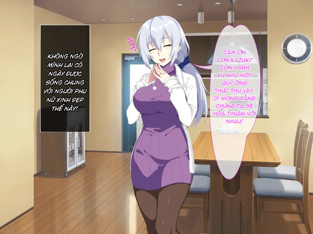 HentaiVN.net - Ảnh 10 - Bà mẹ Nga ngố của tôi!! [Atarashii Haha Wa Russia-Jin!? Oyaji Ni Naisho De Niizuma Netori!] - Chap 1