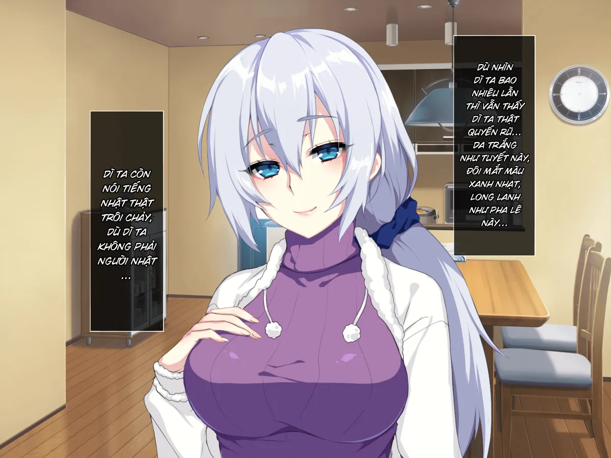 HentaiVN.net - Ảnh 12 - Bà mẹ Nga ngố của tôi!! [Atarashii Haha Wa Russia-Jin!? Oyaji Ni Naisho De Niizuma Netori!] - Chap 1