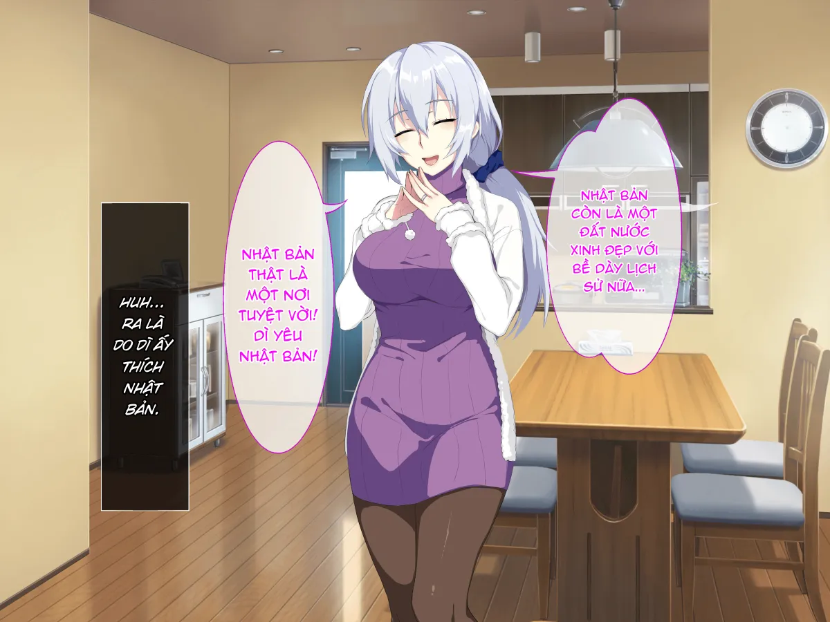 HentaiVN.net - Ảnh 15 - Bà mẹ Nga ngố của tôi!! [Atarashii Haha Wa Russia-Jin!? Oyaji Ni Naisho De Niizuma Netori!] - Chap 1
