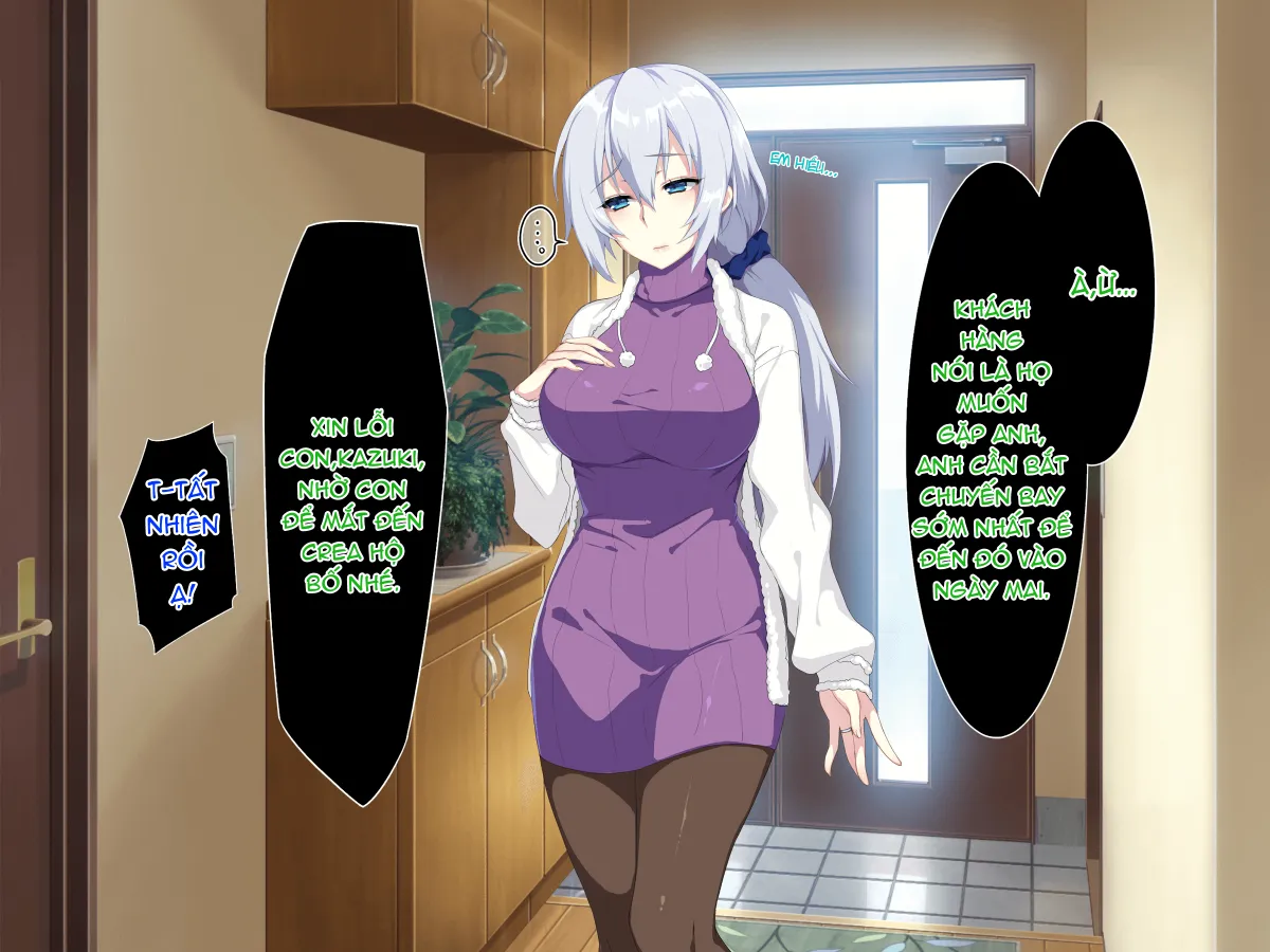 HentaiVN.net - Ảnh 22 - Bà mẹ Nga ngố của tôi!! [Atarashii Haha Wa Russia-Jin!? Oyaji Ni Naisho De Niizuma Netori!] - Chap 1