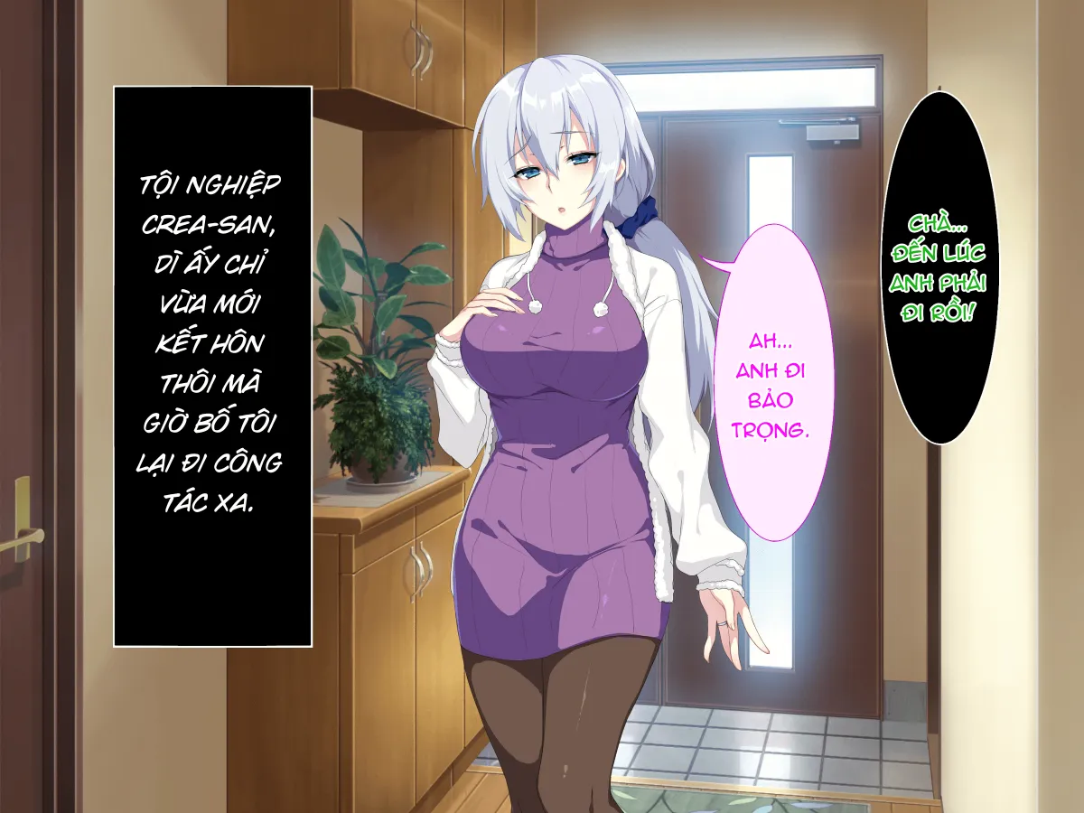 HentaiVN.net - Ảnh 23 - Bà mẹ Nga ngố của tôi!! [Atarashii Haha Wa Russia-Jin!? Oyaji Ni Naisho De Niizuma Netori!] - Chap 1