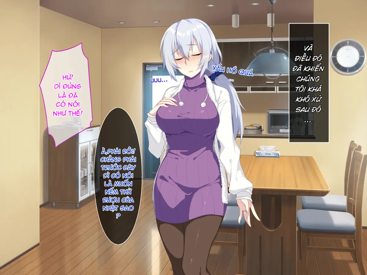 HentaiVN.net - Ảnh 3 - Bà mẹ Nga ngố của tôi!! [Atarashii Haha Wa Russia-Jin!? Oyaji Ni Naisho De Niizuma Netori!] - Chap 2.1