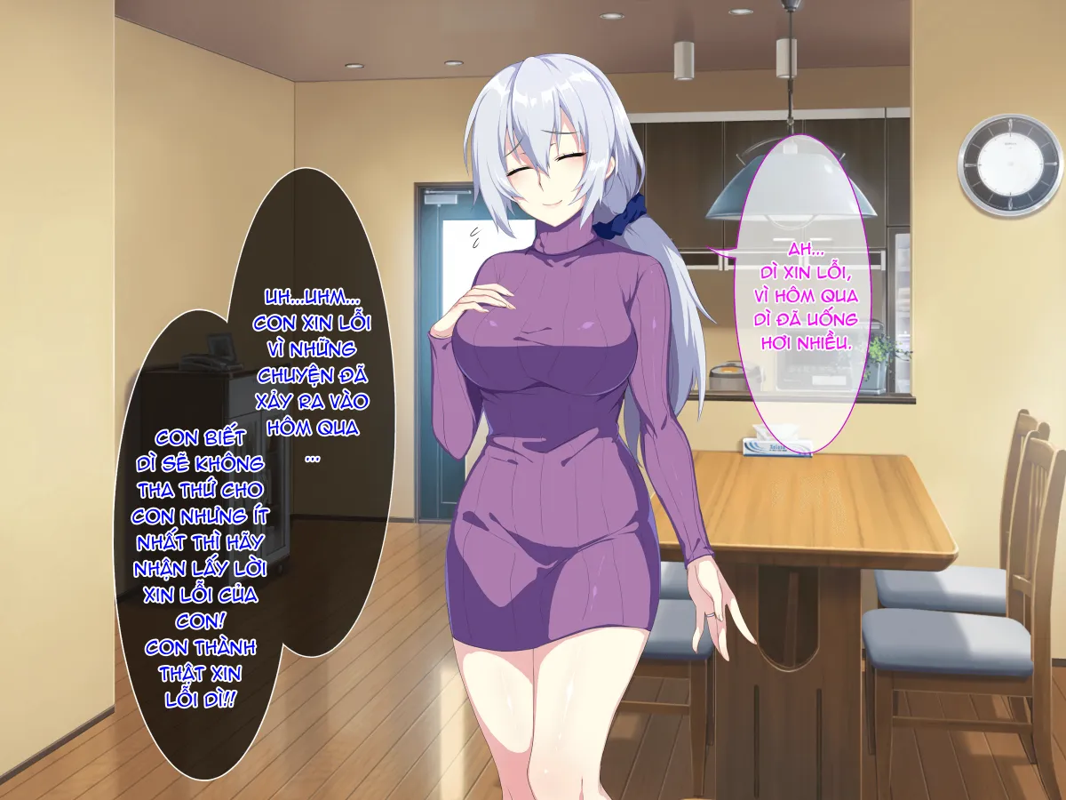 HentaiVN.net - Ảnh 7 - Bà mẹ Nga ngố của tôi!! [Atarashii Haha Wa Russia-Jin!? Oyaji Ni Naisho De Niizuma Netori!] - Chap 3