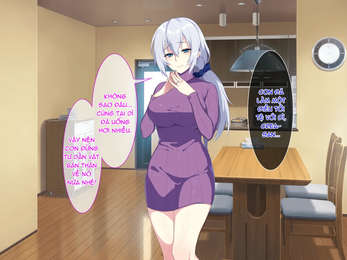 HentaiVN.net - Ảnh 8 - Bà mẹ Nga ngố của tôi!! [Atarashii Haha Wa Russia-Jin!? Oyaji Ni Naisho De Niizuma Netori!] - Chap 3