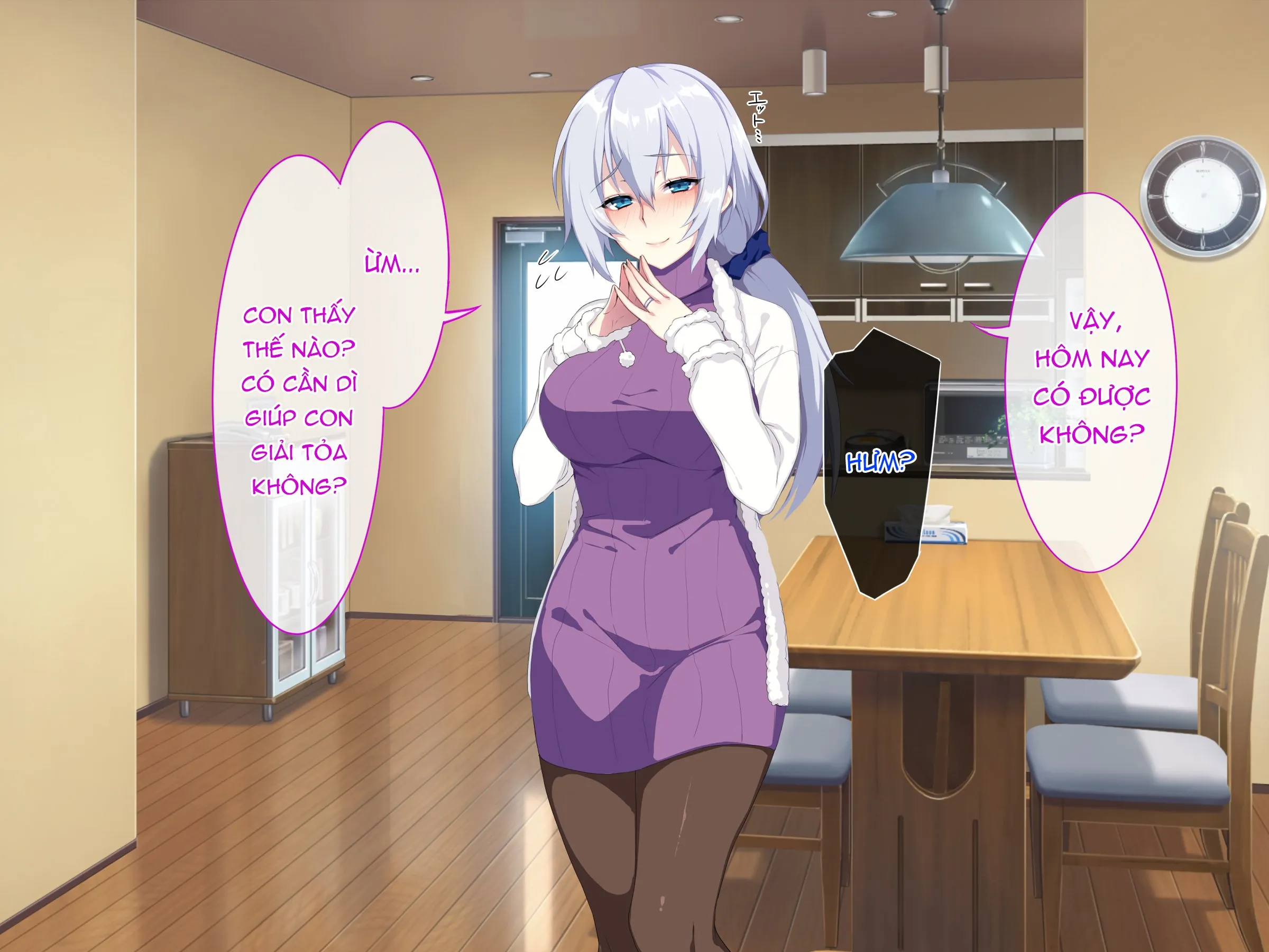 HentaiVN.net - Ảnh 38 - Bà mẹ Nga ngố của tôi!! [Atarashii Haha Wa Russia-Jin!? Oyaji Ni Naisho De Niizuma Netori!] - Chap 4
