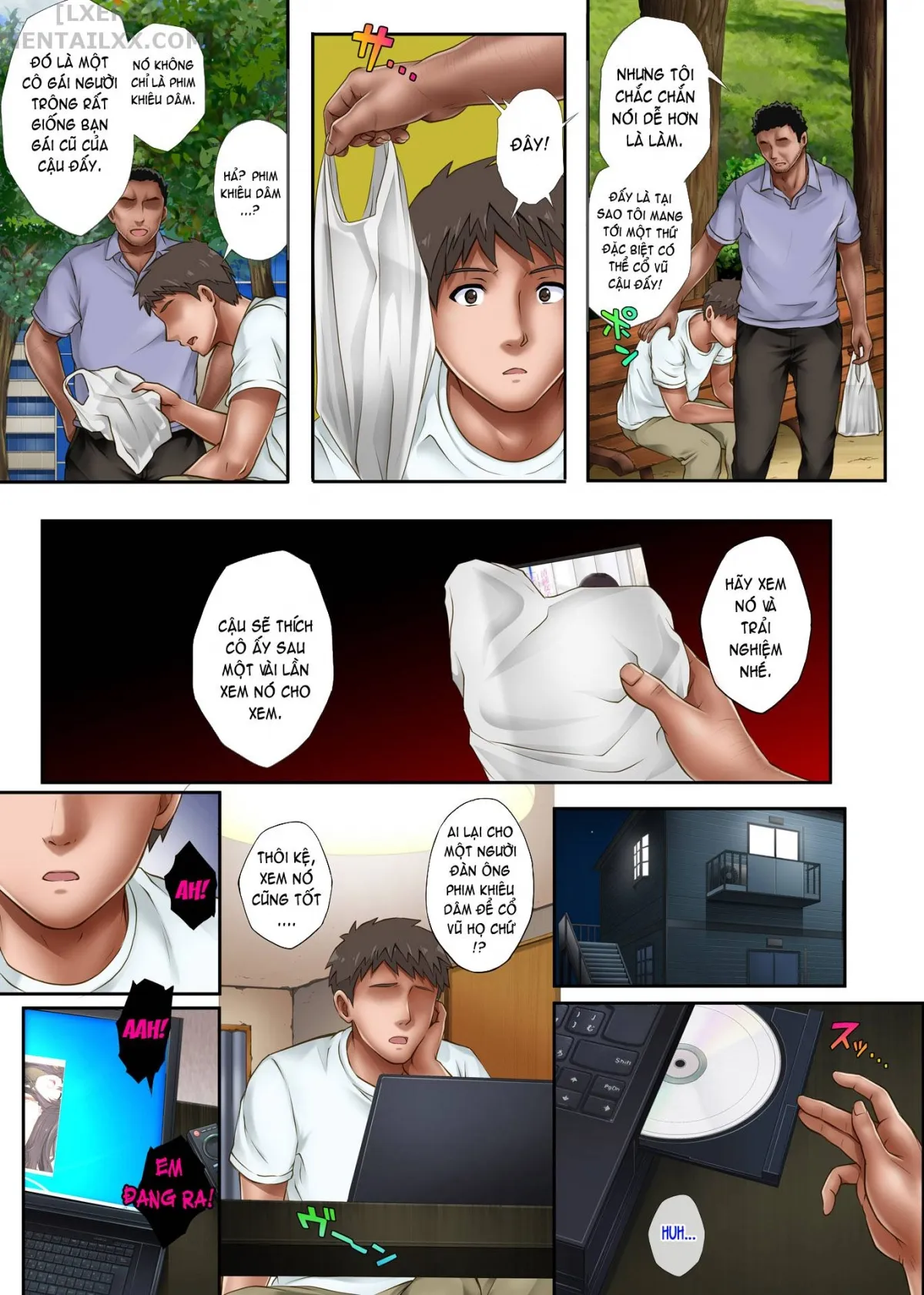 HentaiVN.net - Ảnh 57 - Kare to Watashi to Tenchou no Shinya Kinmu [Night Shift NTR] - Chapter 03 - Có che