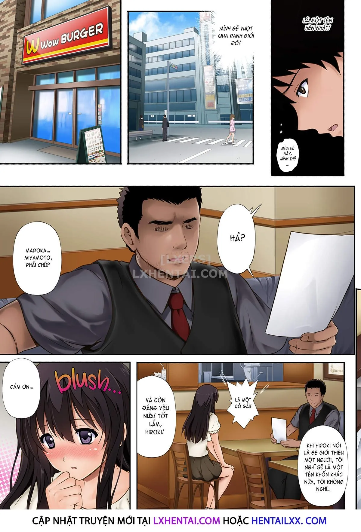 HentaiVN.net - Ảnh 11 - Kare to Watashi to Tenchou no Shinya Kinmu [Night Shift NTR] - Chap 1 - Không che