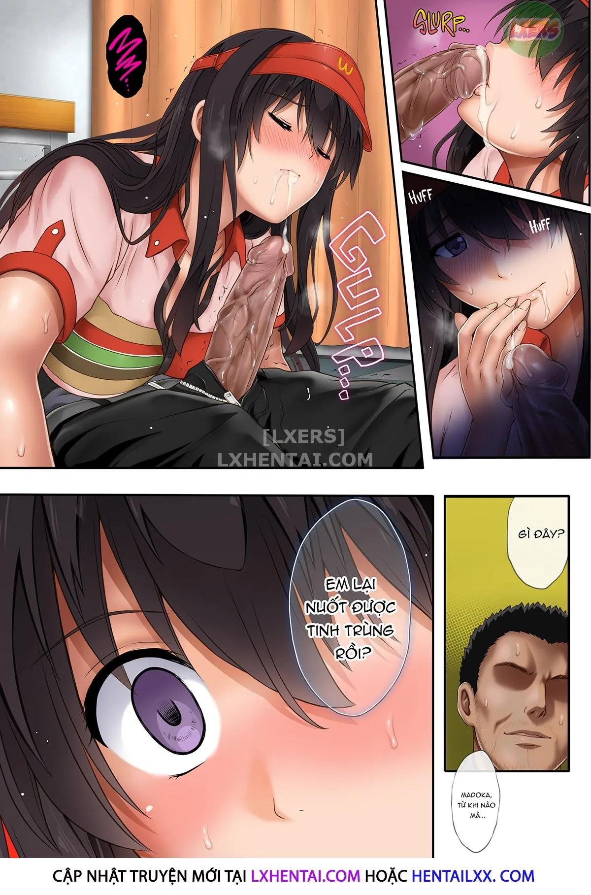 HentaiVN.net - Ảnh 66 - Kare to Watashi to Tenchou no Shinya Kinmu [Night Shift NTR] - Chap 2 - Không che