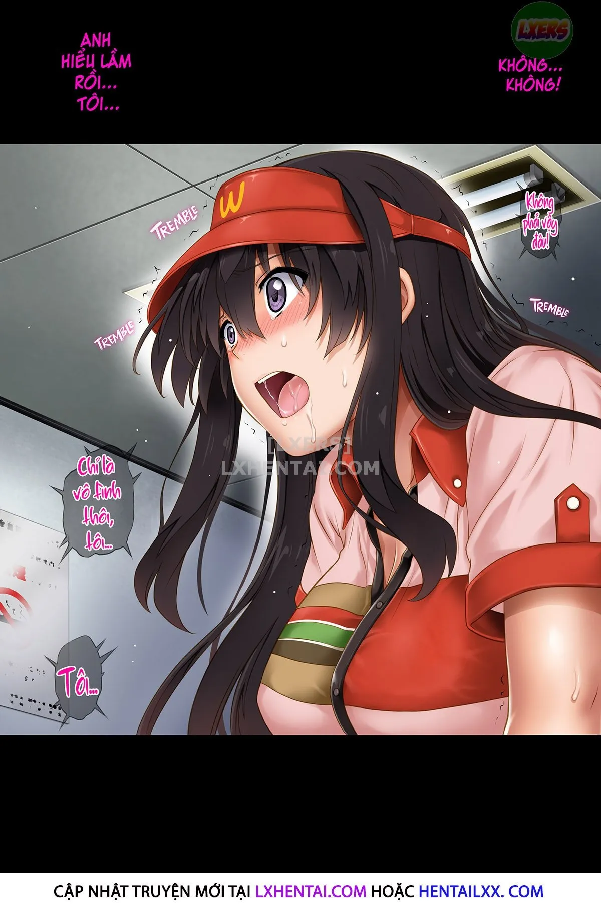 HentaiVN.net - Ảnh 67 - Kare to Watashi to Tenchou no Shinya Kinmu [Night Shift NTR] - Chap 2 - Không che
