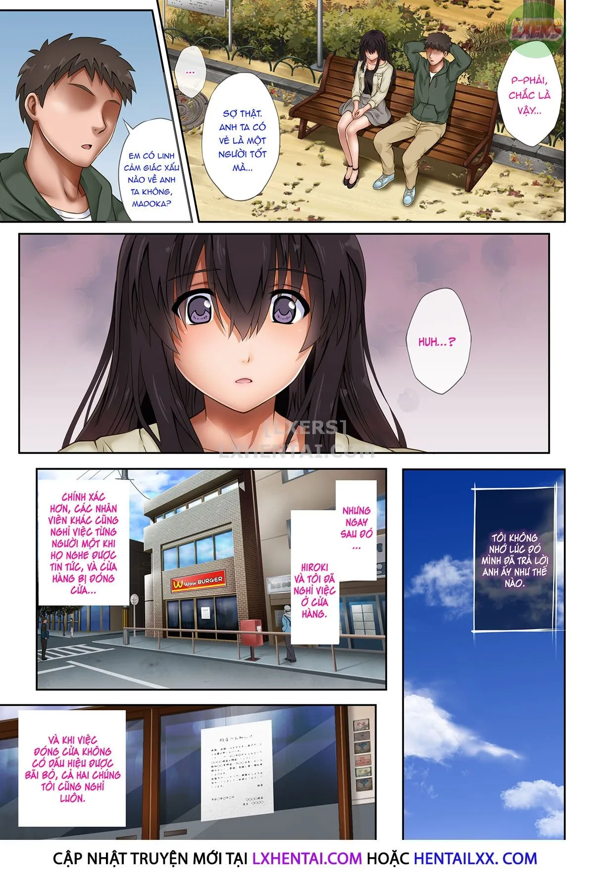 HentaiVN.net - Ảnh 26 - Kare to Watashi to Tenchou no Shinya Kinmu [Night Shift NTR] - Chap 3 - Không che