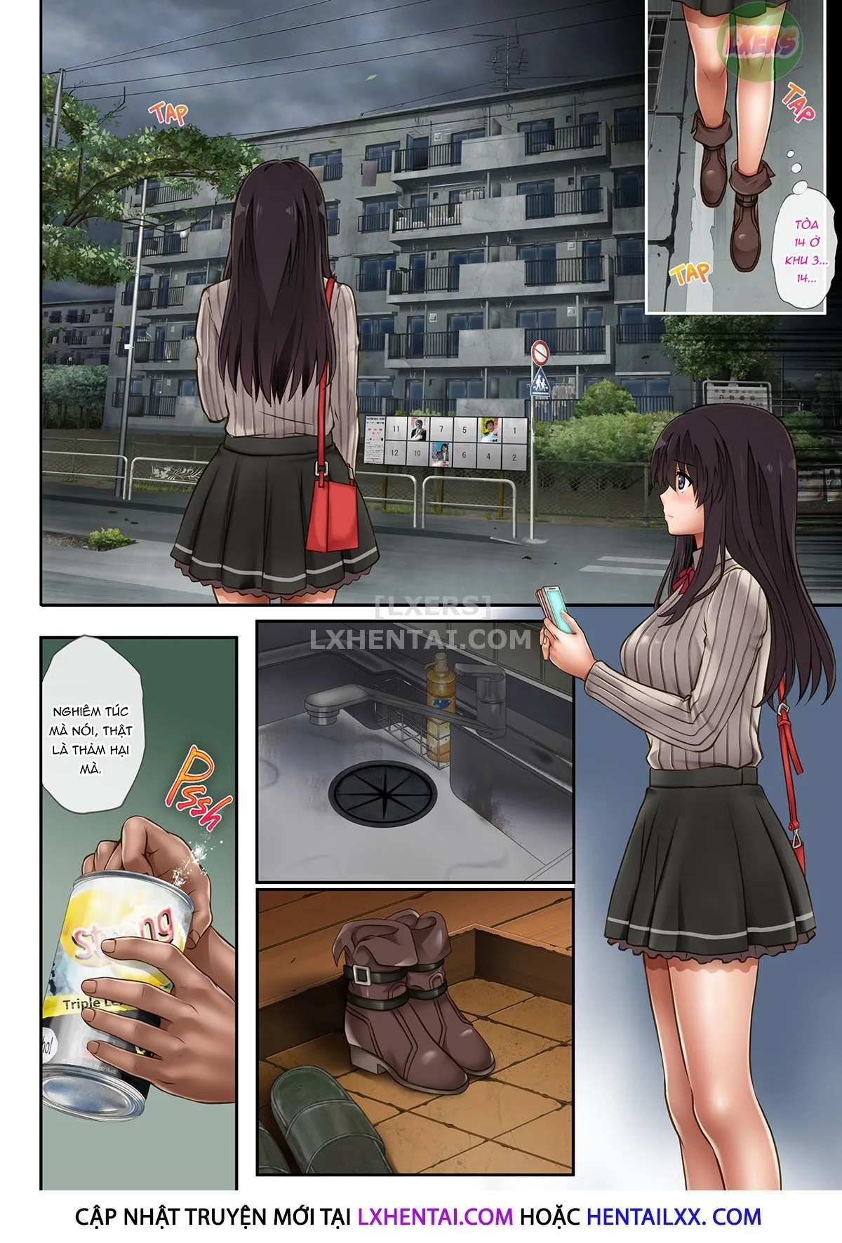 HentaiVN.net - Ảnh 33 - Kare to Watashi to Tenchou no Shinya Kinmu [Night Shift NTR] - Chap 3 - Không che