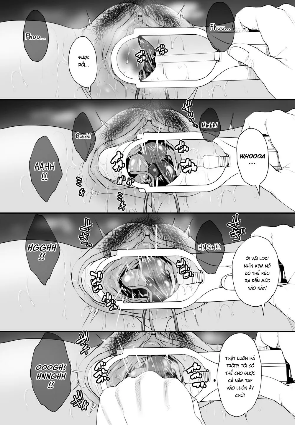 HentaiVN.net - Ảnh 11 - Biến mẹ thành cái loz di động! [Super Streaming! Turning My Stepmom into My Cumdump!] - Chap 2