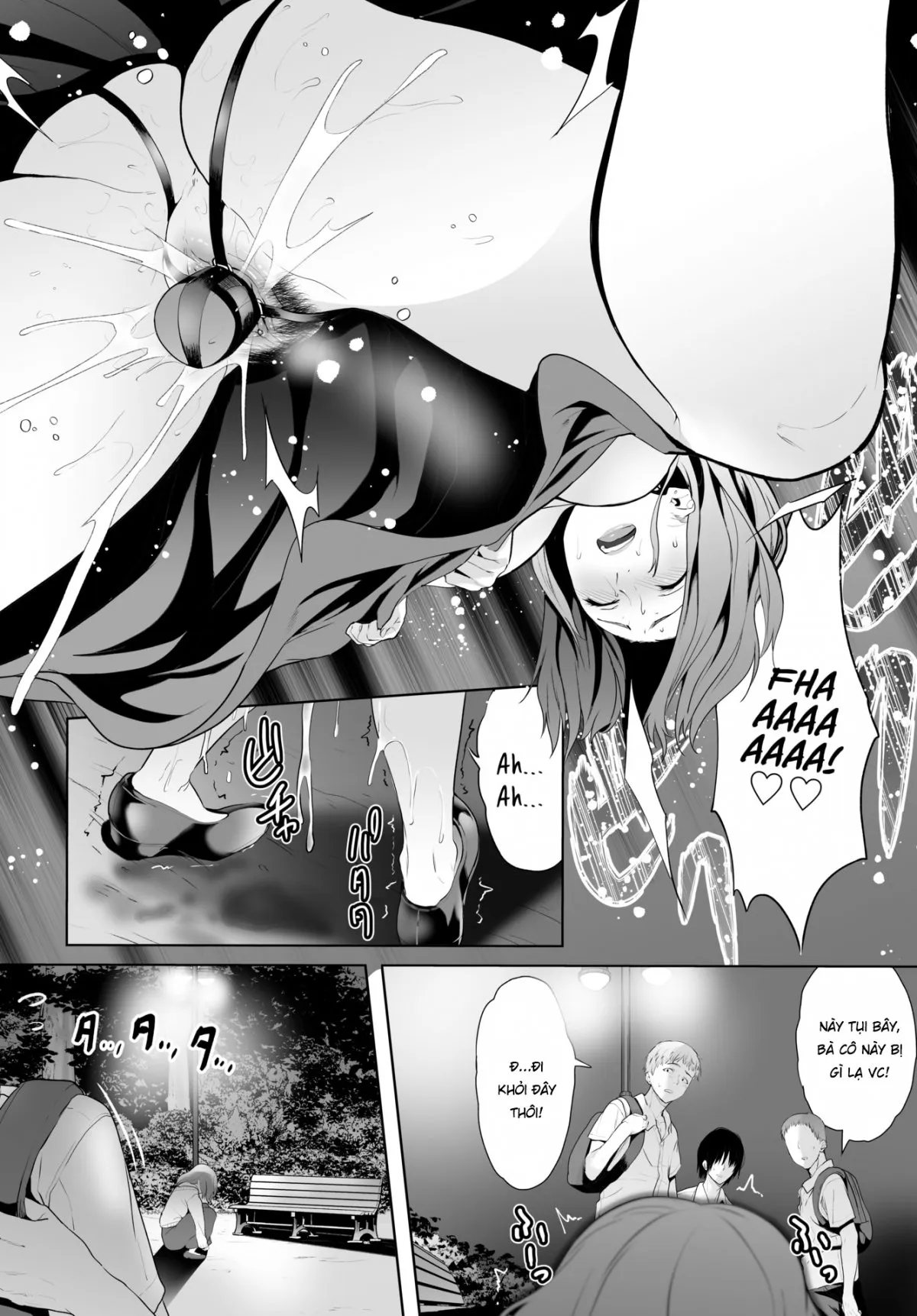 HentaiVN.net - Ảnh 8 - Biến mẹ thành cái loz di động! [Super Streaming! Turning My Stepmom into My Cumdump!] - Chap 4
