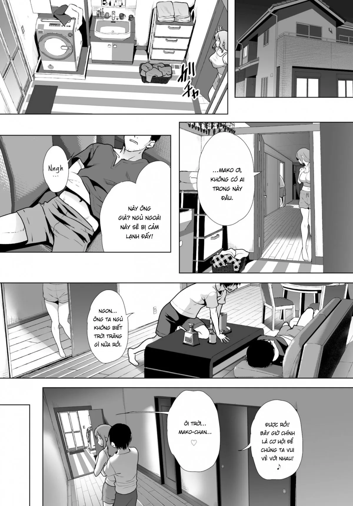 HentaiVN.net - Ảnh 5 - Biến mẹ thành cái loz di động! [Super Streaming! Turning My Stepmom into My Cumdump!] - Chap 5