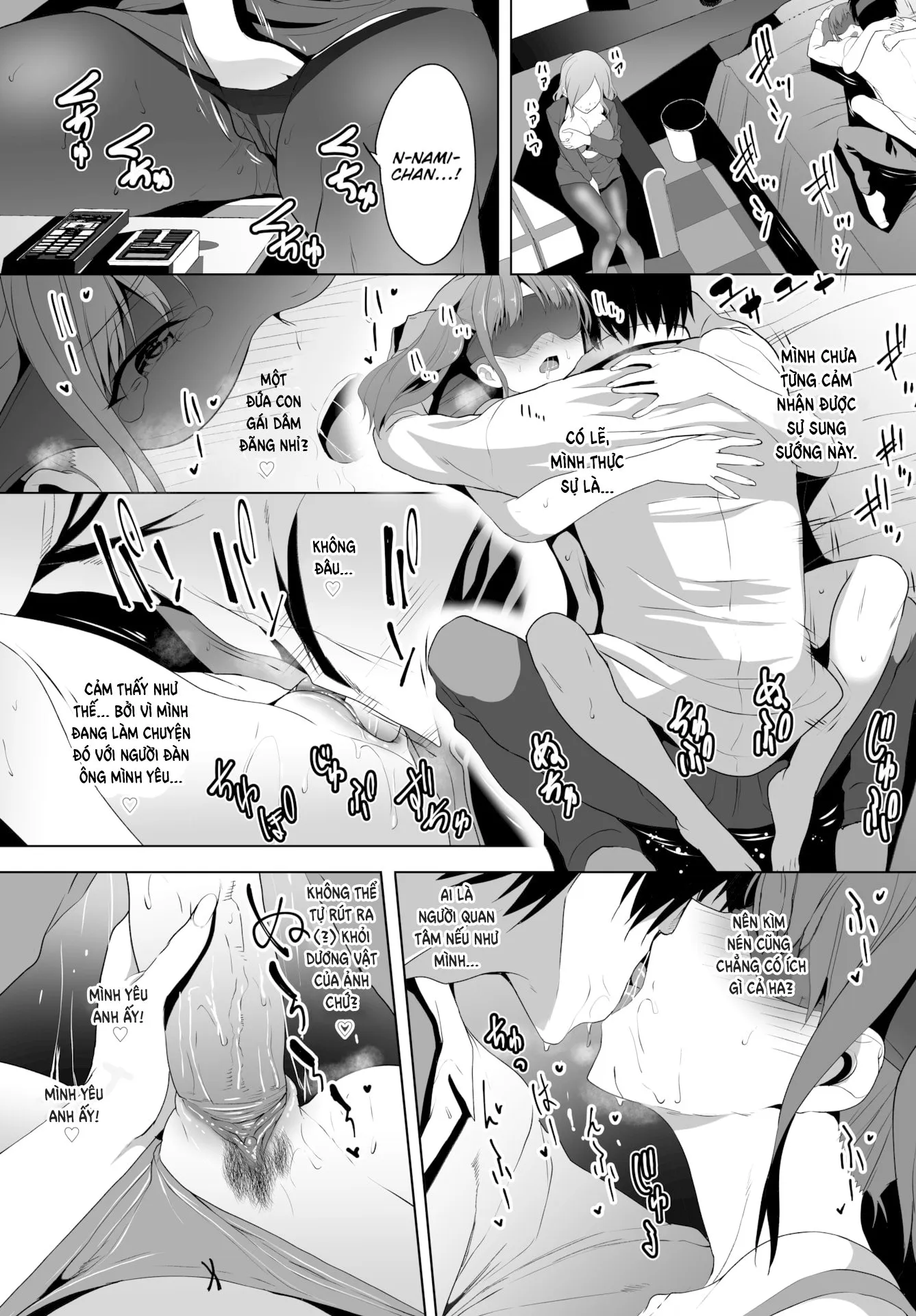 HentaiVN.net - Ảnh 12 - Biến mẹ thành cái loz di động! [Super Streaming! Turning My Stepmom into My Cumdump!] - Chap 6 - Đã đội mũ chưa mà đọc?
