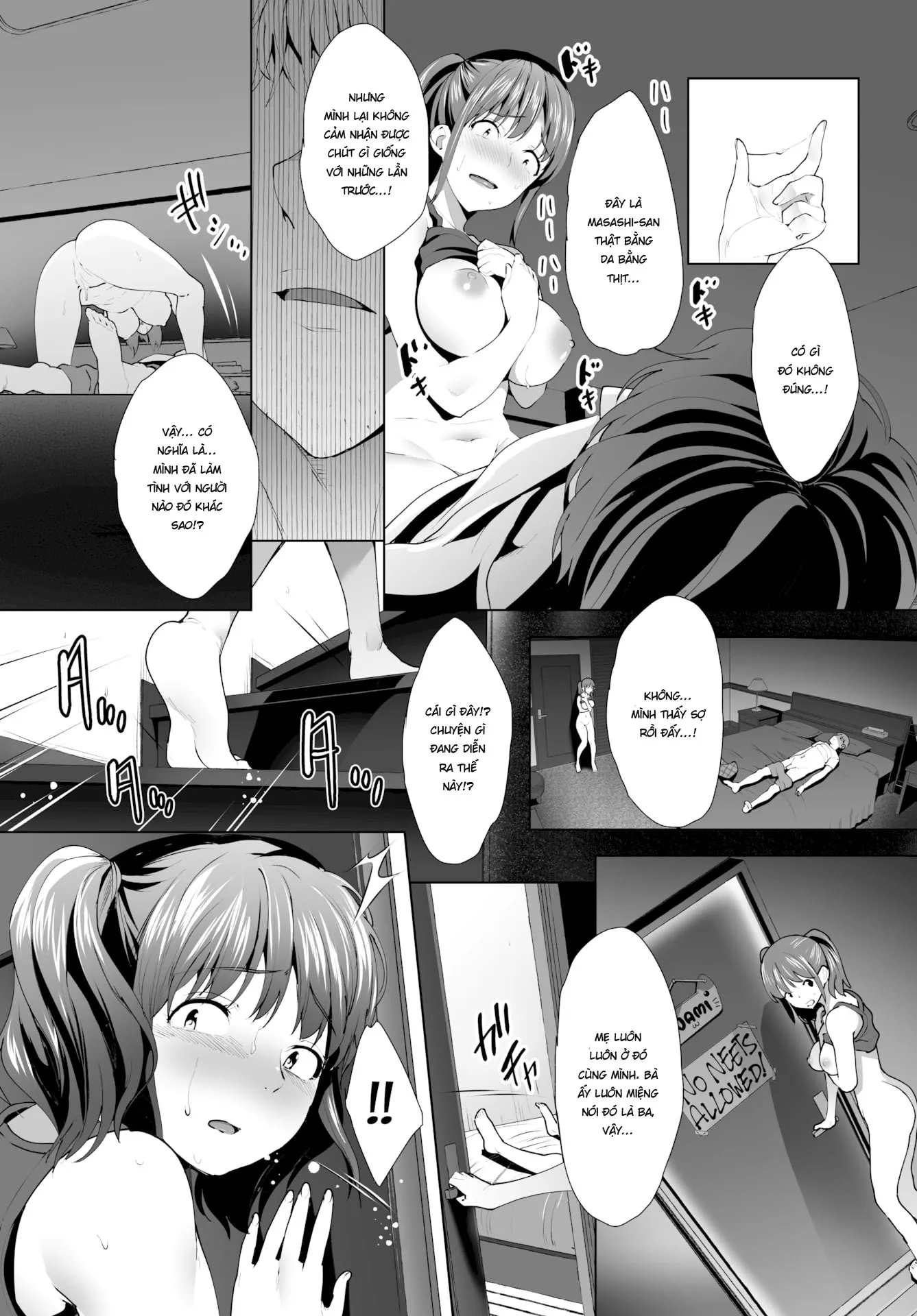 HentaiVN.net - Ảnh 19 - Biến mẹ thành cái loz di động! [Super Streaming! Turning My Stepmom into My Cumdump!] - Chap 7