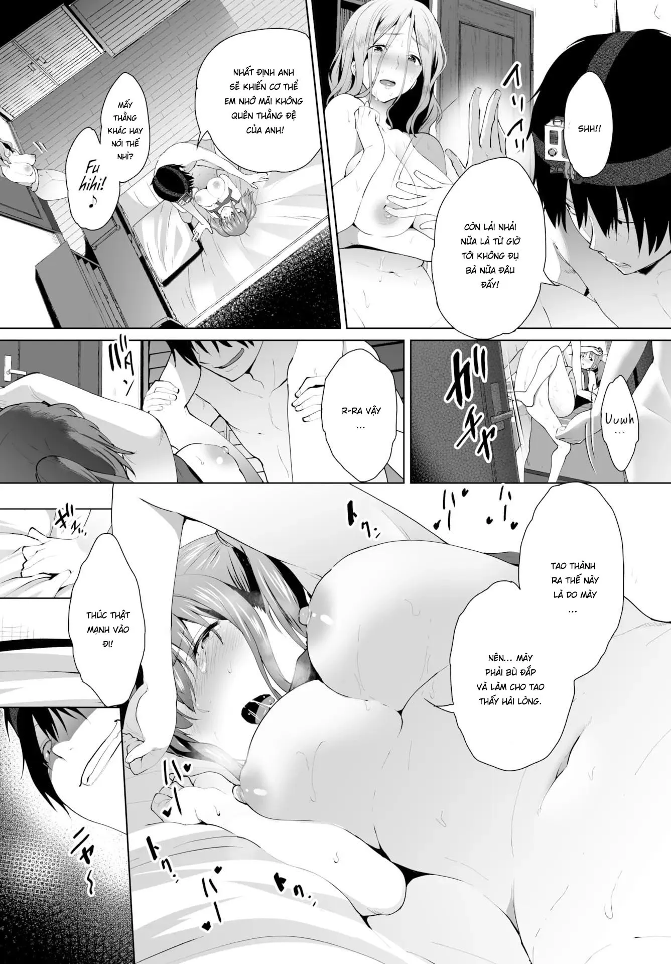 HentaiVN.net - Ảnh 11 - Biến mẹ thành cái loz di động! [Super Streaming! Turning My Stepmom into My Cumdump!] - Chap 8 - Thôi mặn lắm đừng đọc...