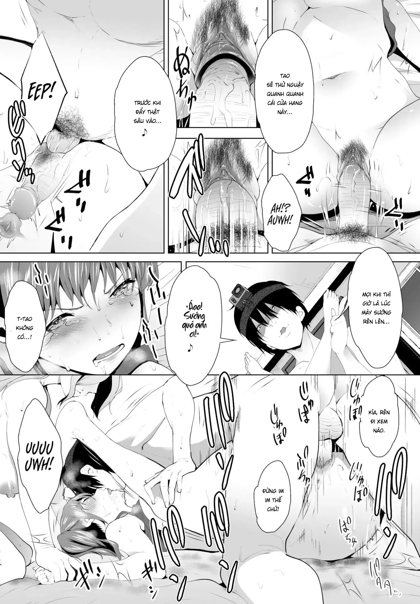 HentaiVN.net - Ảnh 7 - Biến mẹ thành cái loz di động! [Super Streaming! Turning My Stepmom into My Cumdump!] - Chap 8 - Thôi mặn lắm đừng đọc...