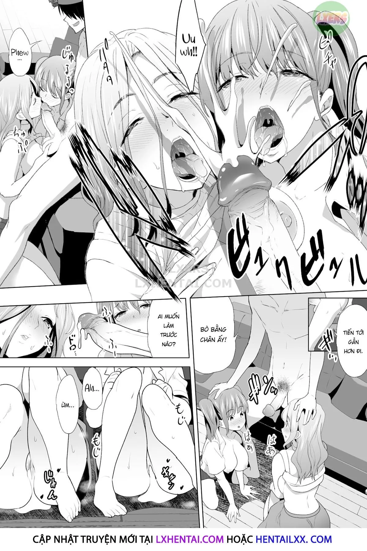 HentaiVN.net - Ảnh 23 - Biến mẹ thành cái loz di động! [Super Streaming! Turning My Stepmom into My Cumdump!] - Chap 9