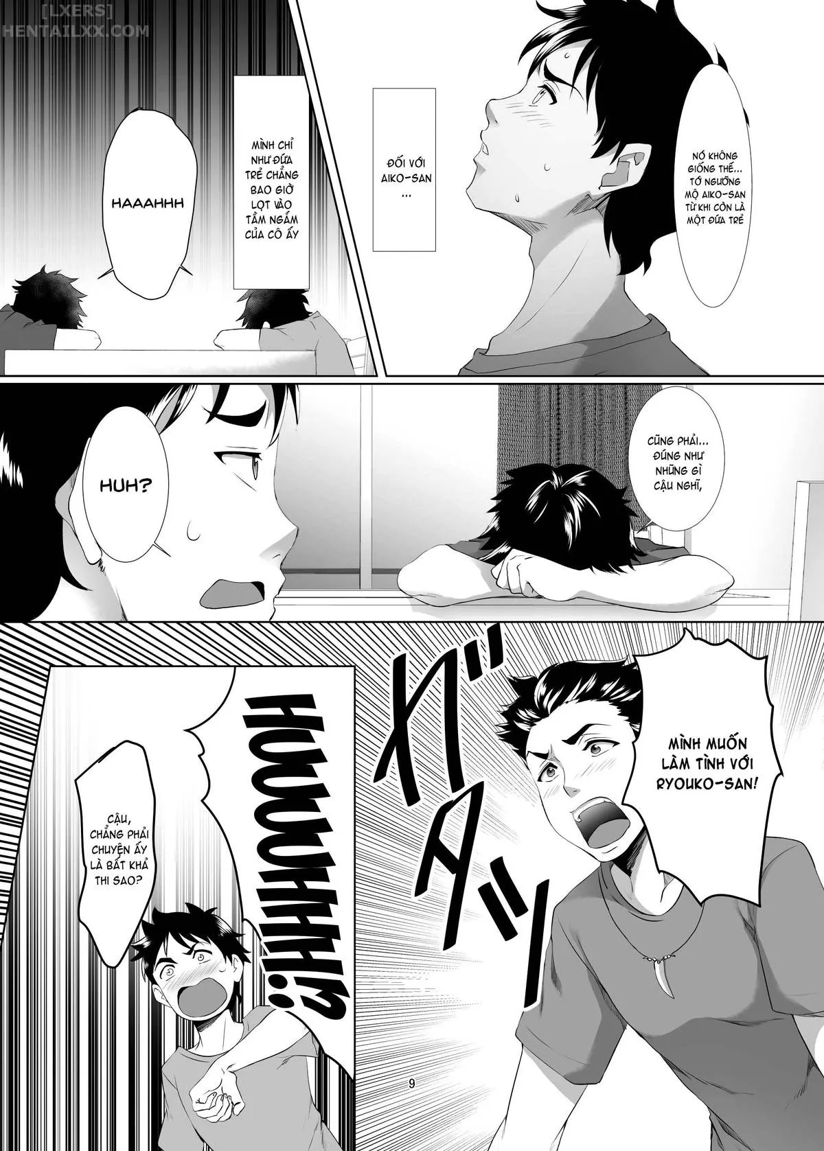 HentaiVN.net - Ảnh 8 - Omae No Kaa-Chan, Ii Onna Da Yo Na. [Your Mom's A Pretty Good Woman, Huh?] - Chap 1