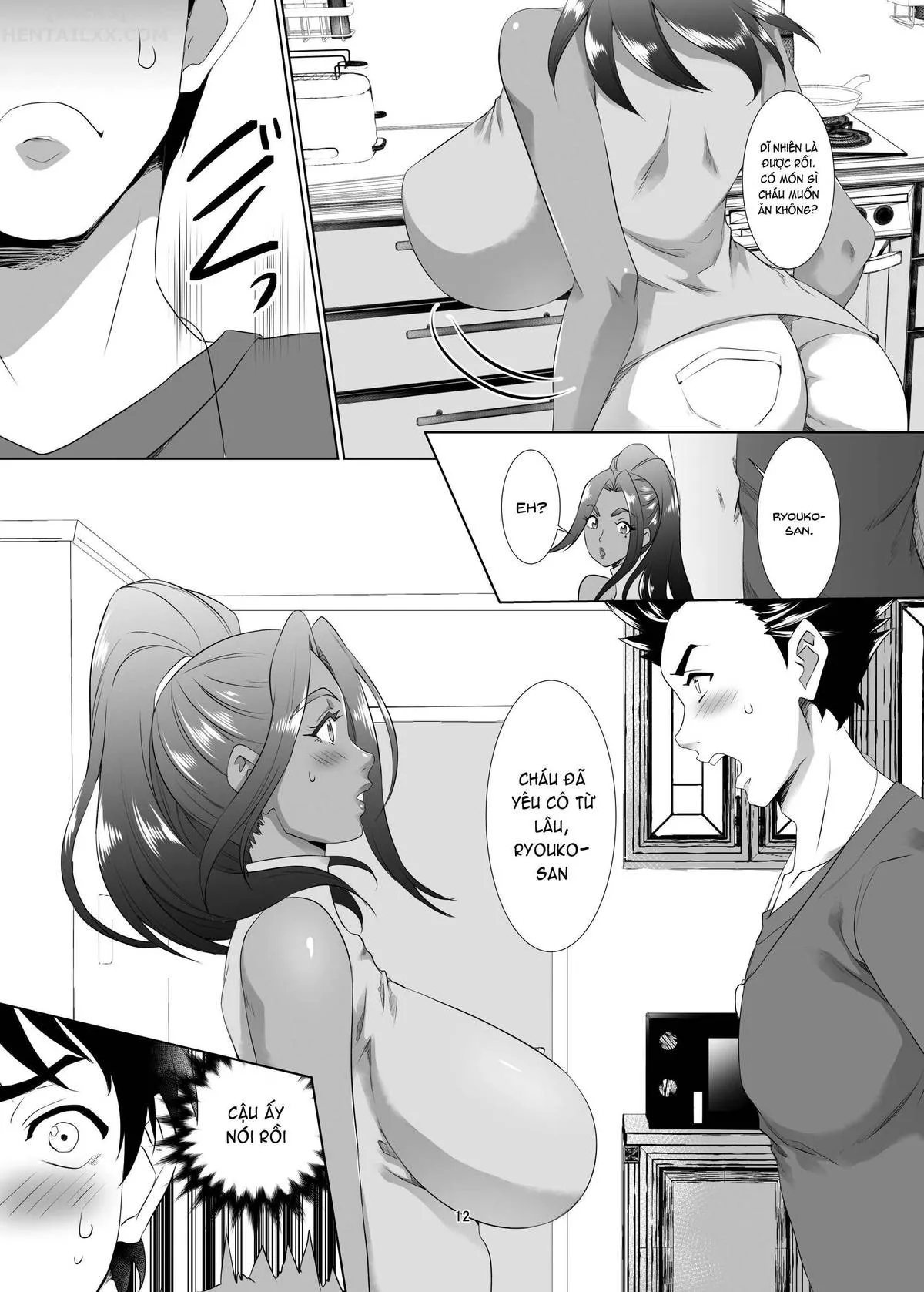 HentaiVN.net - Ảnh 10 - Omae No Kaa-Chan, Ii Onna Da Yo Na. [Your Mom's A Pretty Good Woman, Huh?] - Chap 1