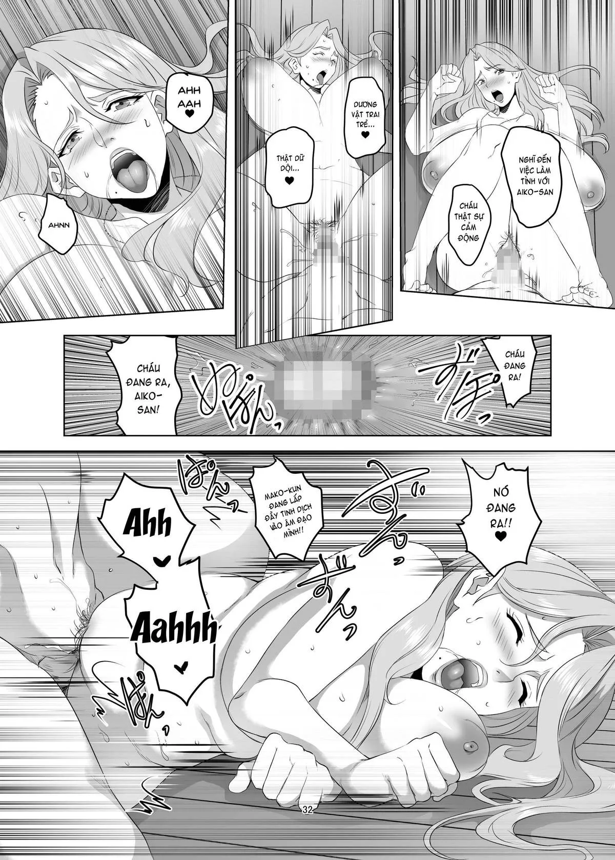 HentaiVN.net - Ảnh 29 - Omae No Kaa-Chan, Ii Onna Da Yo Na. [Your Mom's A Pretty Good Woman, Huh?] - Chap 1