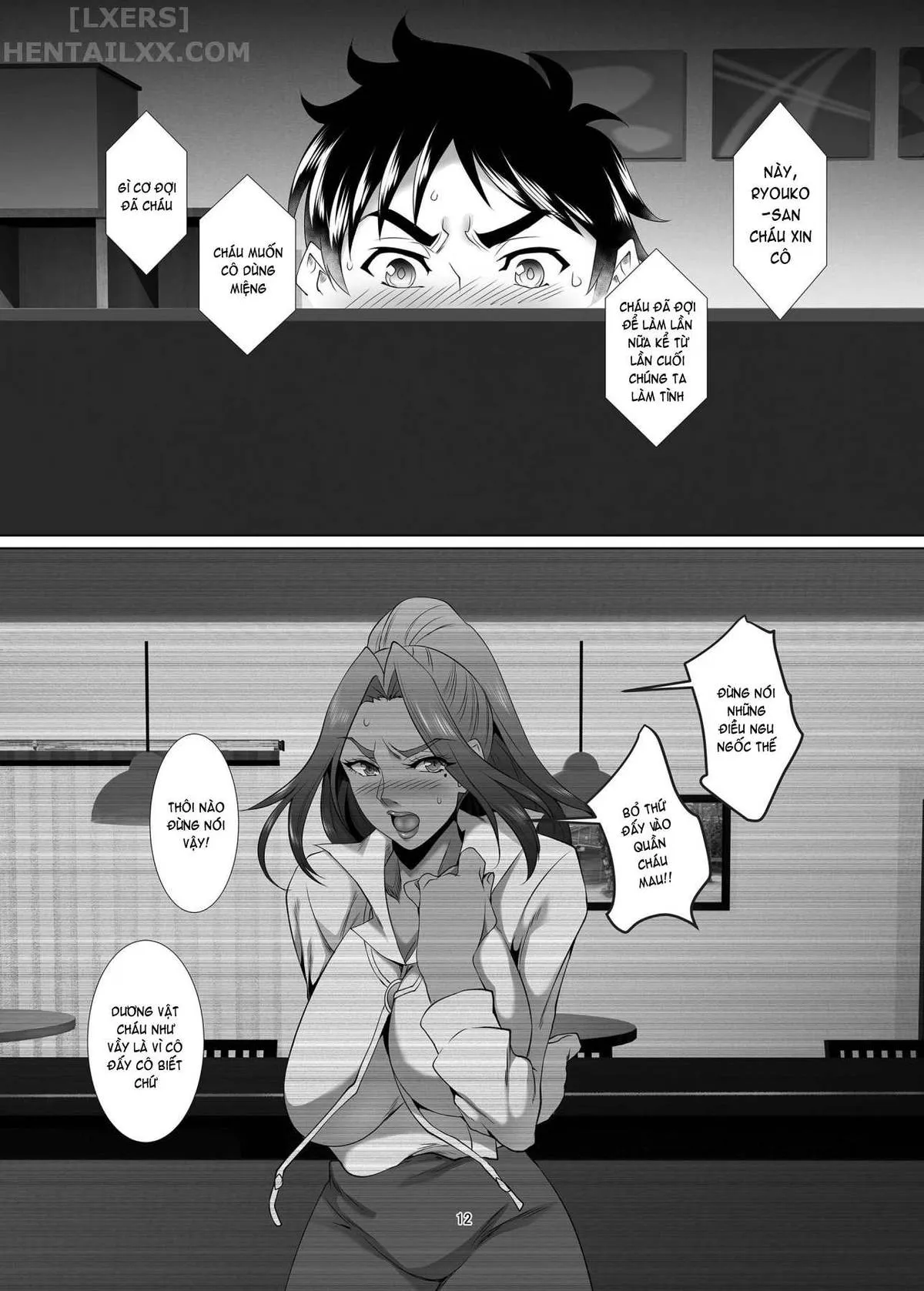 HentaiVN.net - Ảnh 10 - Omae No Kaa-Chan, Ii Onna Da Yo Na. [Your Mom's A Pretty Good Woman, Huh?] - Chap 2