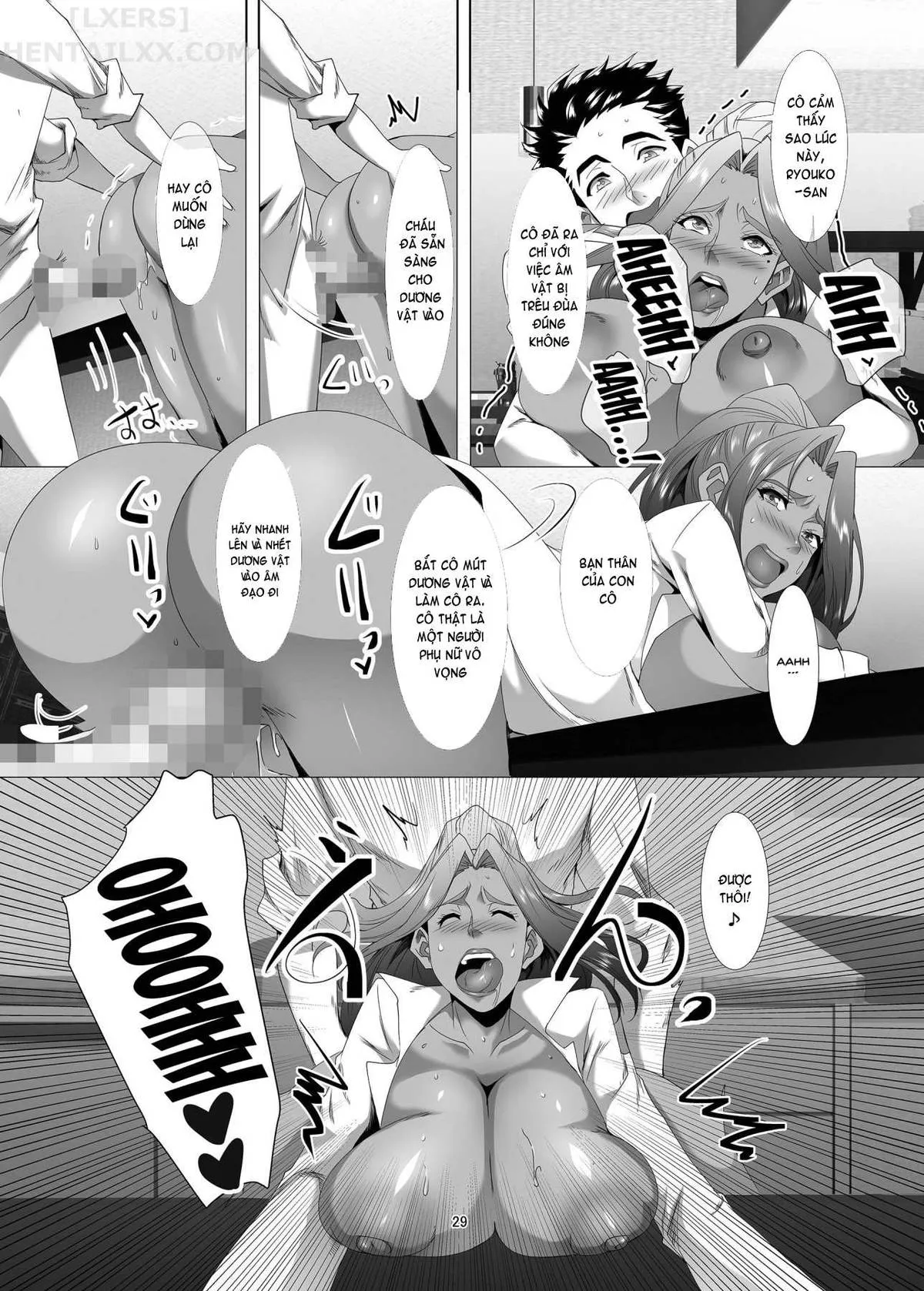 HentaiVN.net - Ảnh 23 - Omae No Kaa-Chan, Ii Onna Da Yo Na. [Your Mom's A Pretty Good Woman, Huh?] - Chap 2
